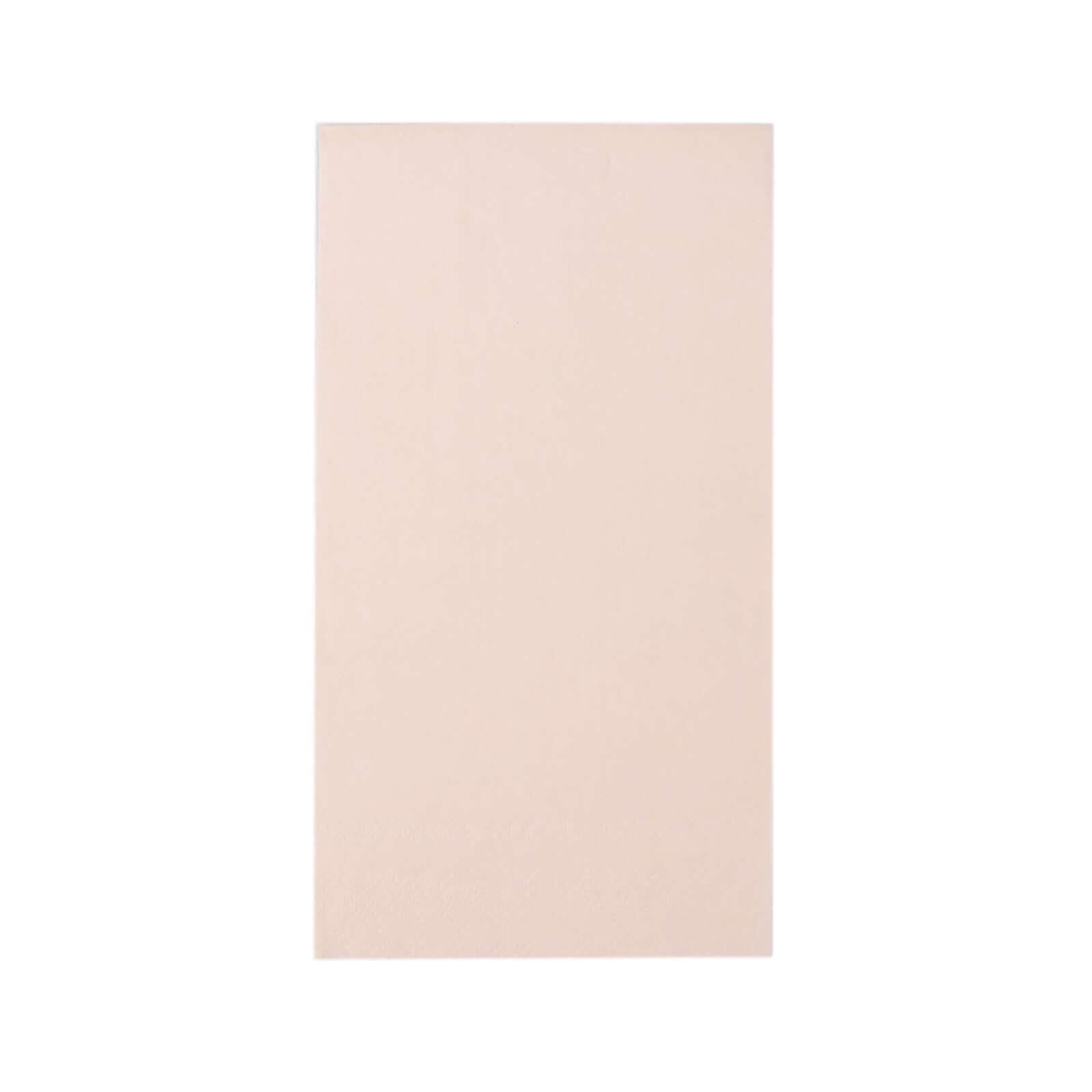 50-Pack Paper Napkins Blush - Soft Disposable 2-Ply Dinner Napkins for Weddings