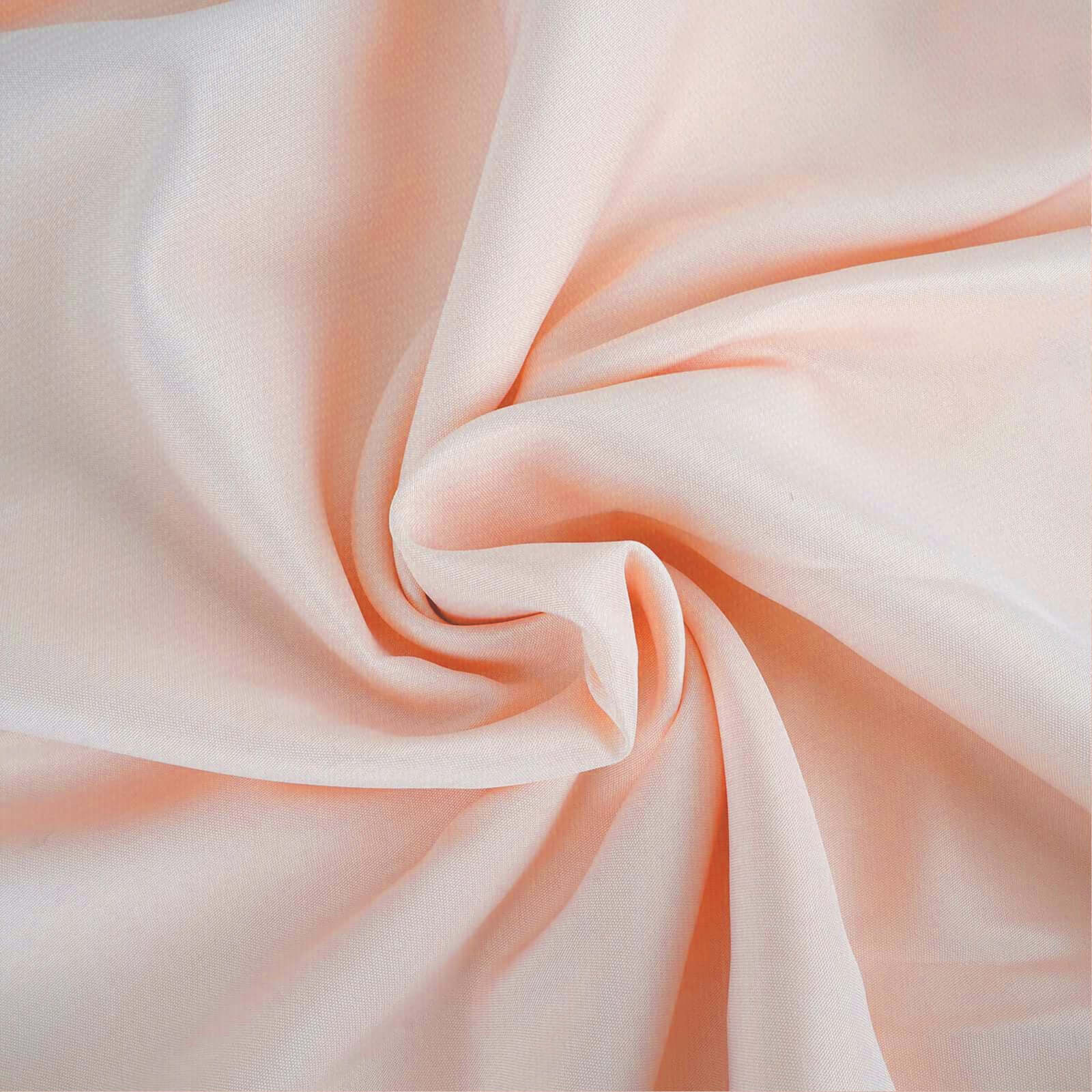 54"x10 Yards Blush Polyester Fabric Bolt DIY Craft Fabric Roll