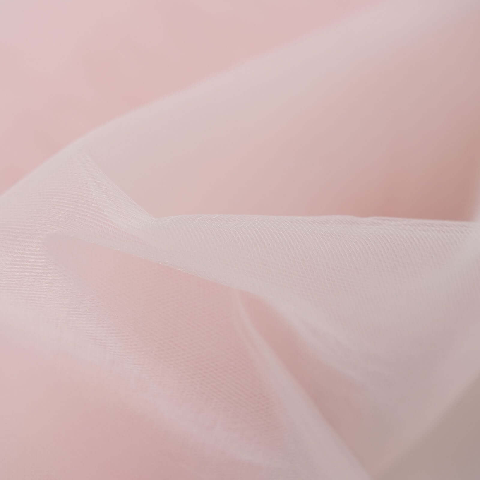 108"x50 Yards Blush Tulle Fabric Bolt, DIY Craft Fabric Roll