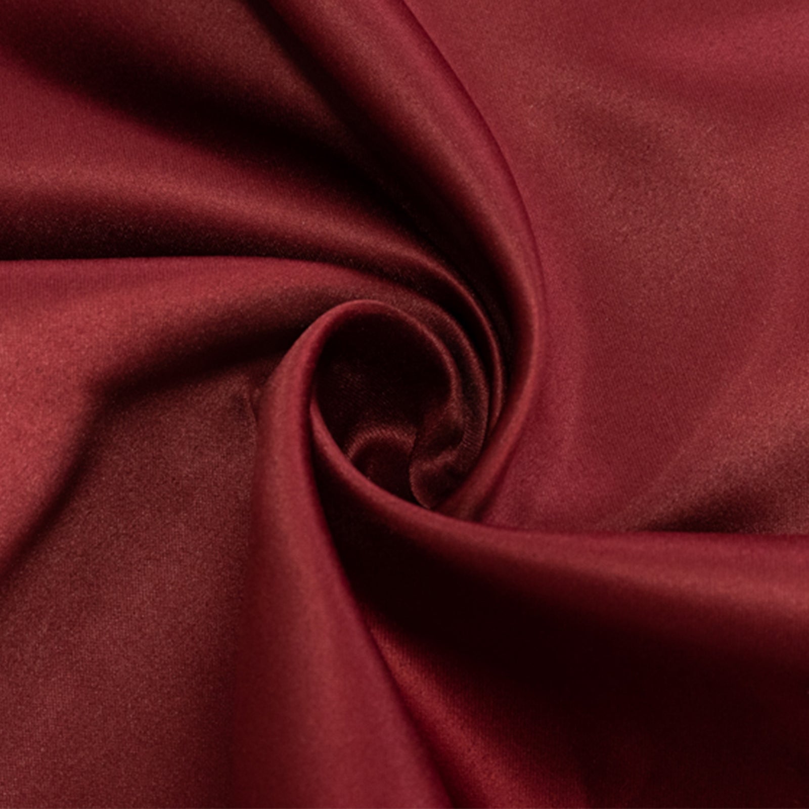 Lamour Satin 60"x102" Rectangle Tablecloth Burgundy - Durable & Silky Soft Feel Table Cover