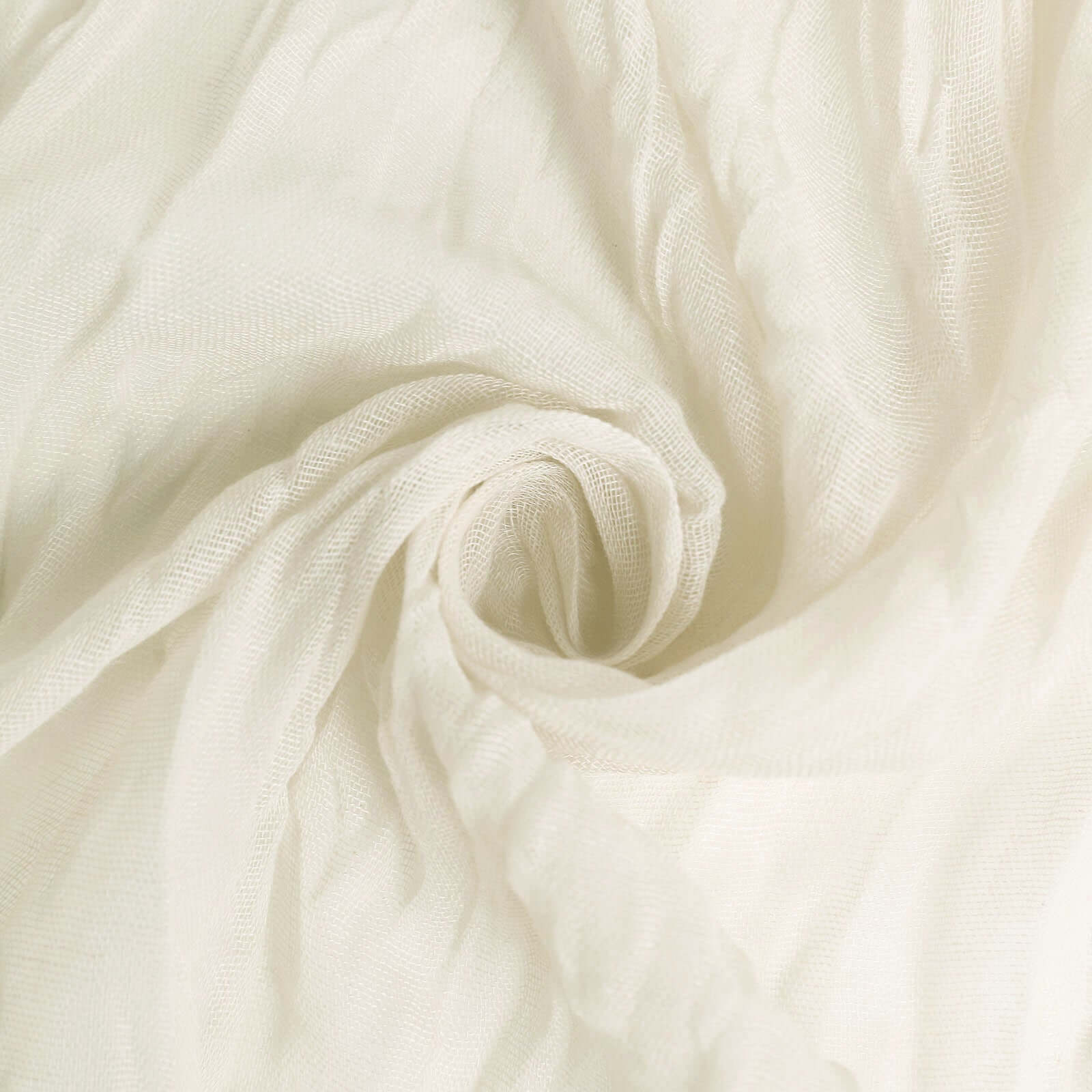 5 Pack Gauze Cheesecloth 24"x19" Napkins Cream Reusable Dinner Napkins