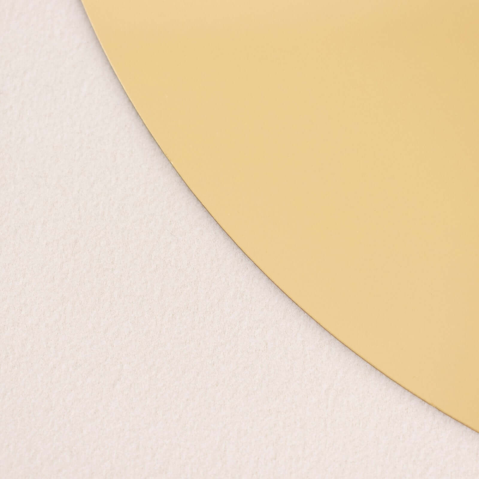 10-Pack Dining Plate Chargers Decorative Acrylic Mirror Gold Round - Lightweight Event Display 13"