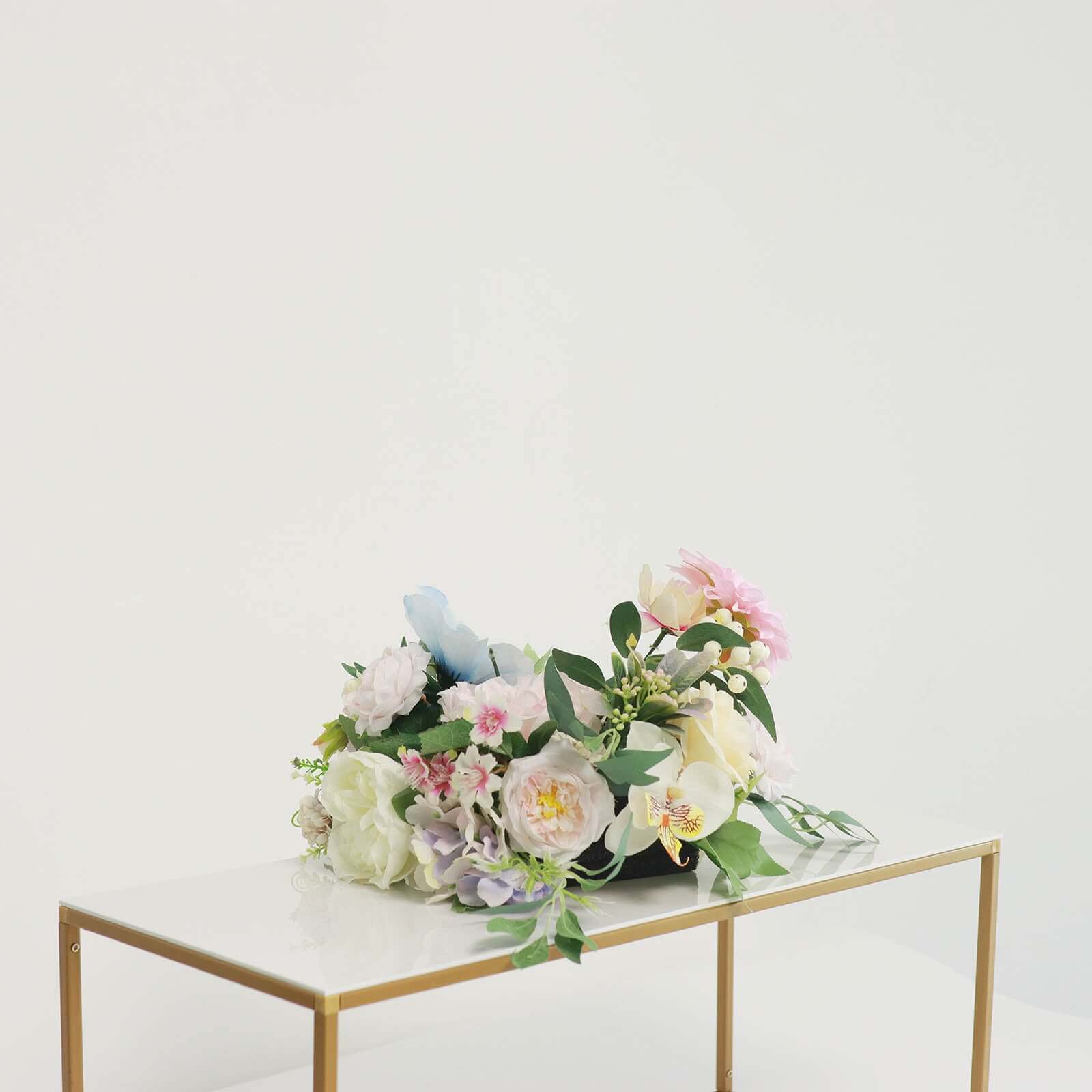 2-Pack Acrylic Plexiglass Sheets Rectangular Side Plates White - Protective Film Coating 24"x10"