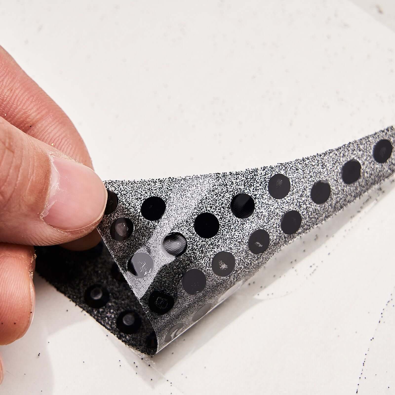 Decorative Rhinestone Number "8" Stickers, Glitter Adhesive Craft Numbers Black DIY Sparkle Embellishments 8"