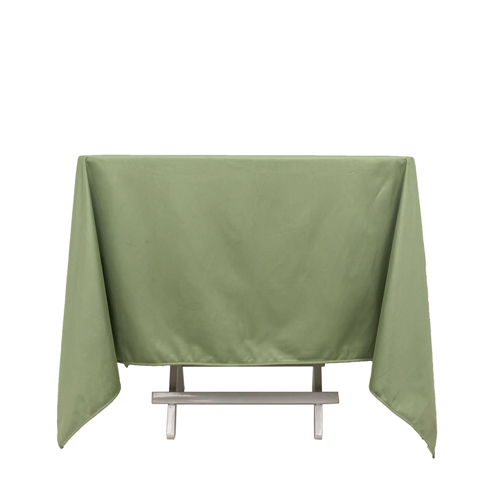 Scuba Square 70"x70" Tablecloth Dusty Sage Green - Wrinkle Free & Stain Resistant Table Cover