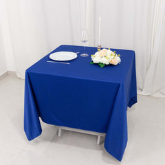 Scuba Square 70"x70" Tablecloth Royal Blue - Wrinkle Free & Stain Resistant Table Cover