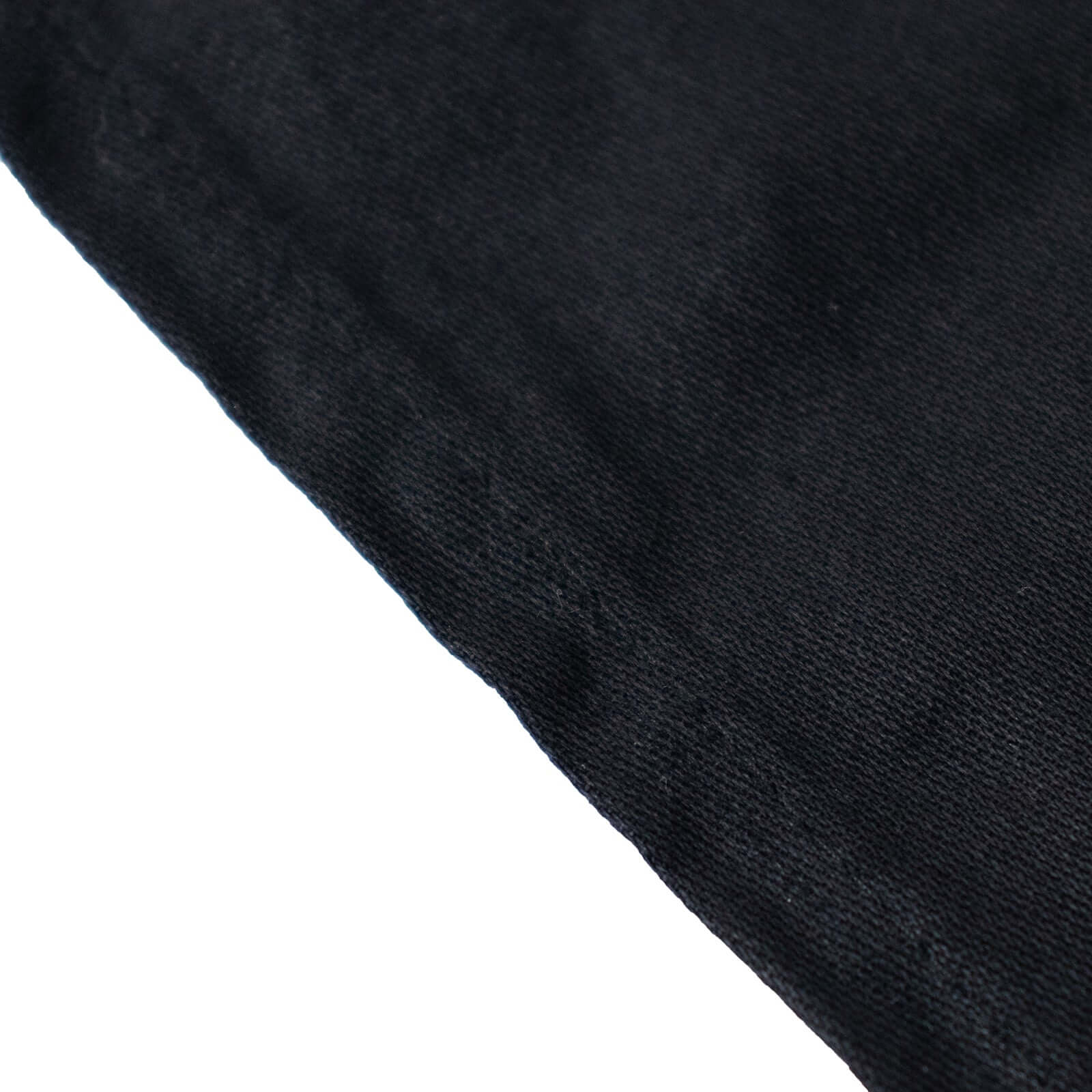 100% Cotton 90"x132" Rectangle Tablecloth Black Linen - Seamless, Soft & Breathable Table Cover