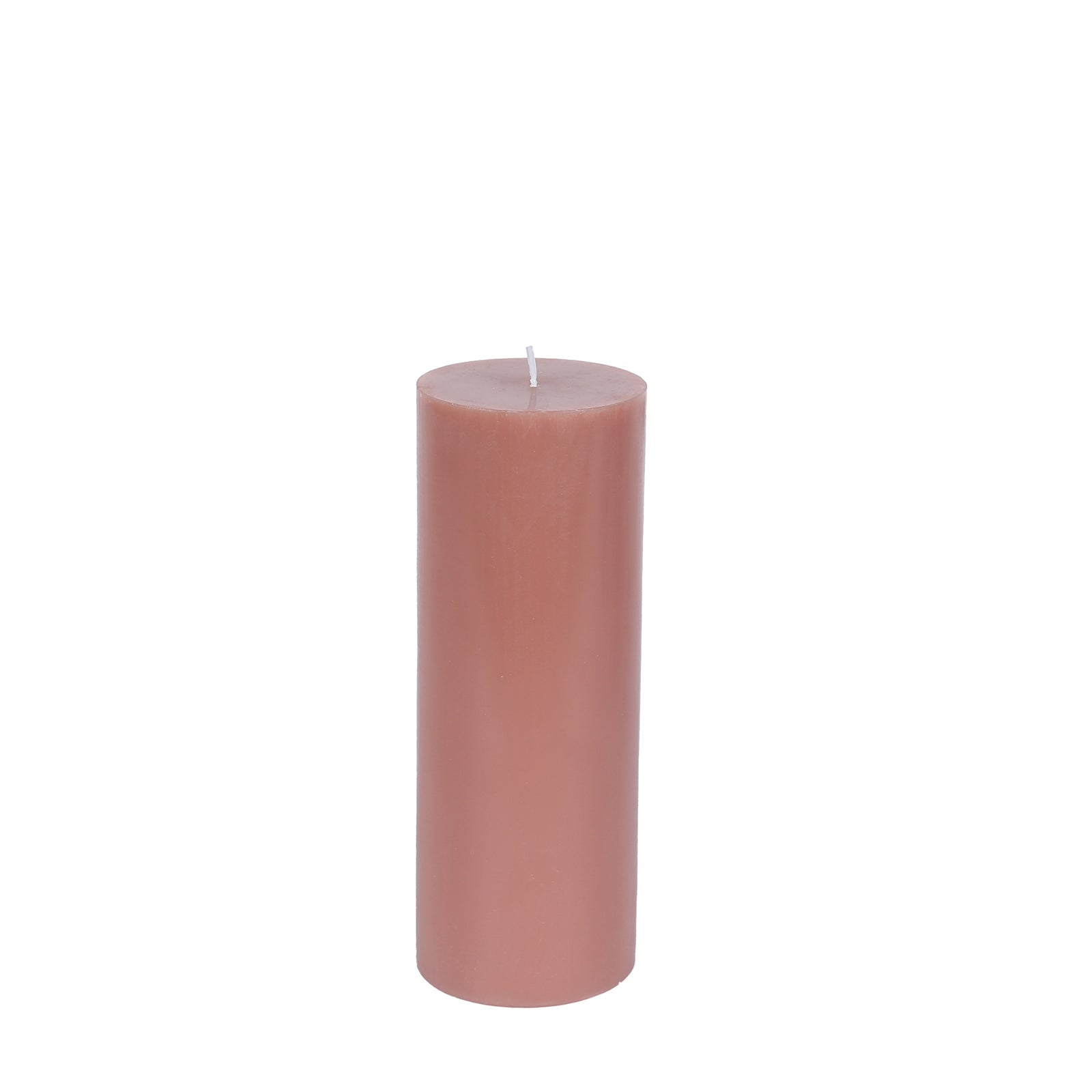 12-Pack 3"x8" Unscented Dripless Pillar Candles – Beige Long-Burning Wax Candles with Cotton Wicks for Home, Weddings & Event Decor
