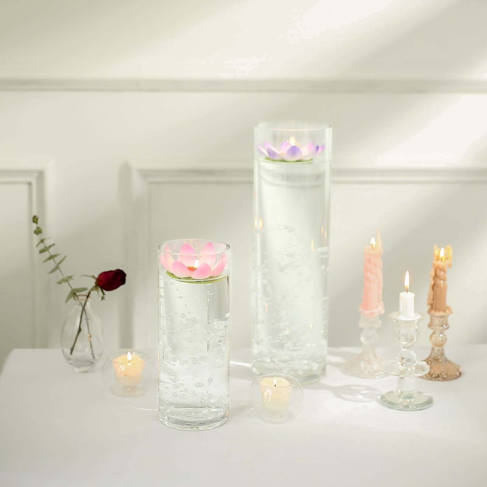 Faux Pearl String Beads Vase Filler - White DIY Craft Fishing Line Pearl Chains 100ft