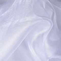 54"x10yd White Solid Sheer Chiffon Fabric Bolt, DIY Voile Drapery Fabric