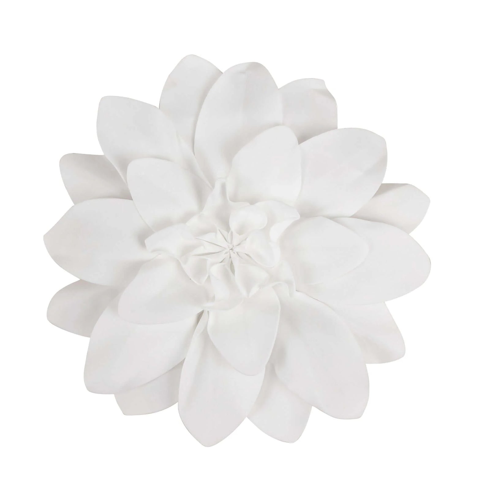 4 Pack 16" White Real-Like Soft Foam Craft Daisy Flower Heads