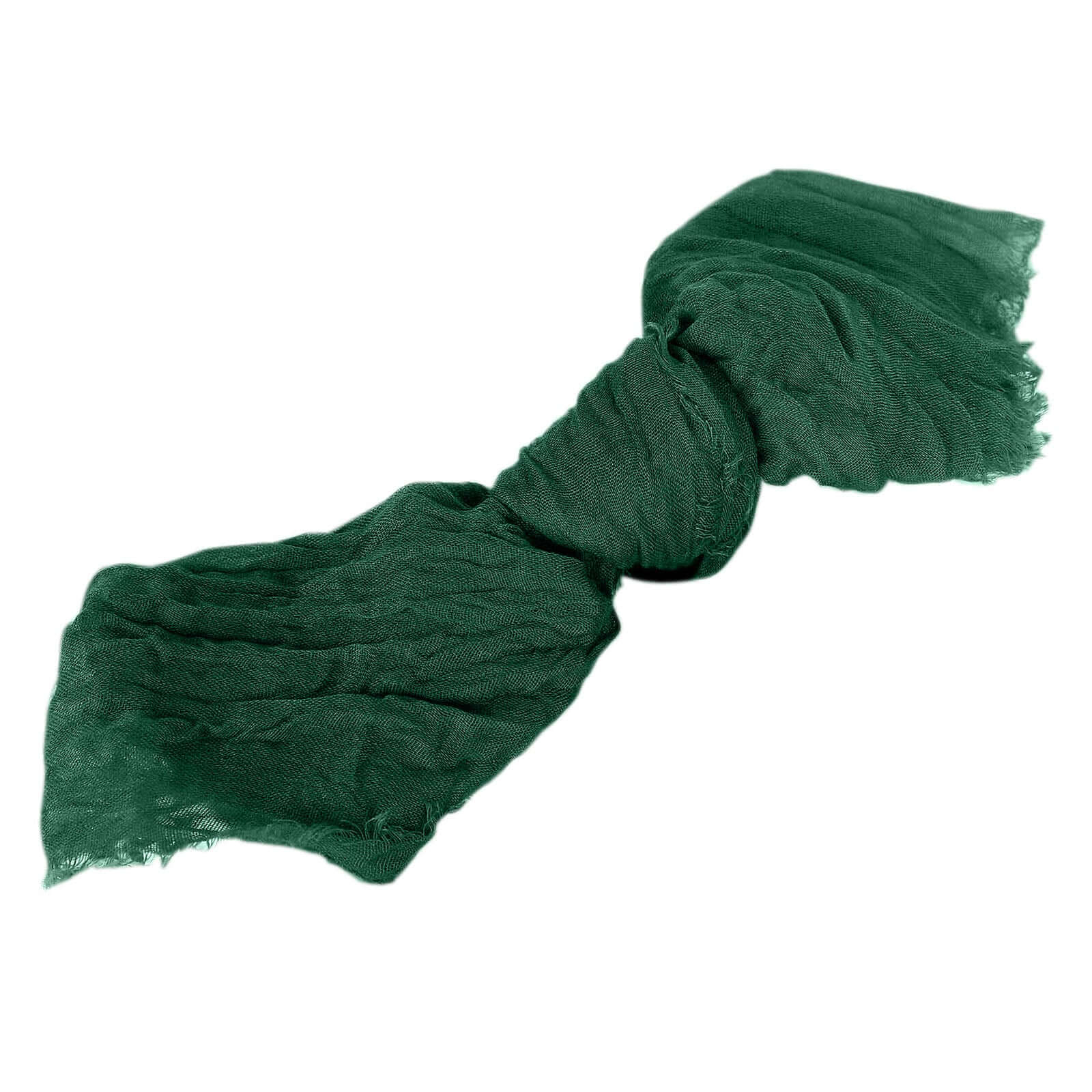 5 Pack Gauze Cheesecloth 24"x19" Napkins Hunter Emerald Green Reusable Dinner Napkins