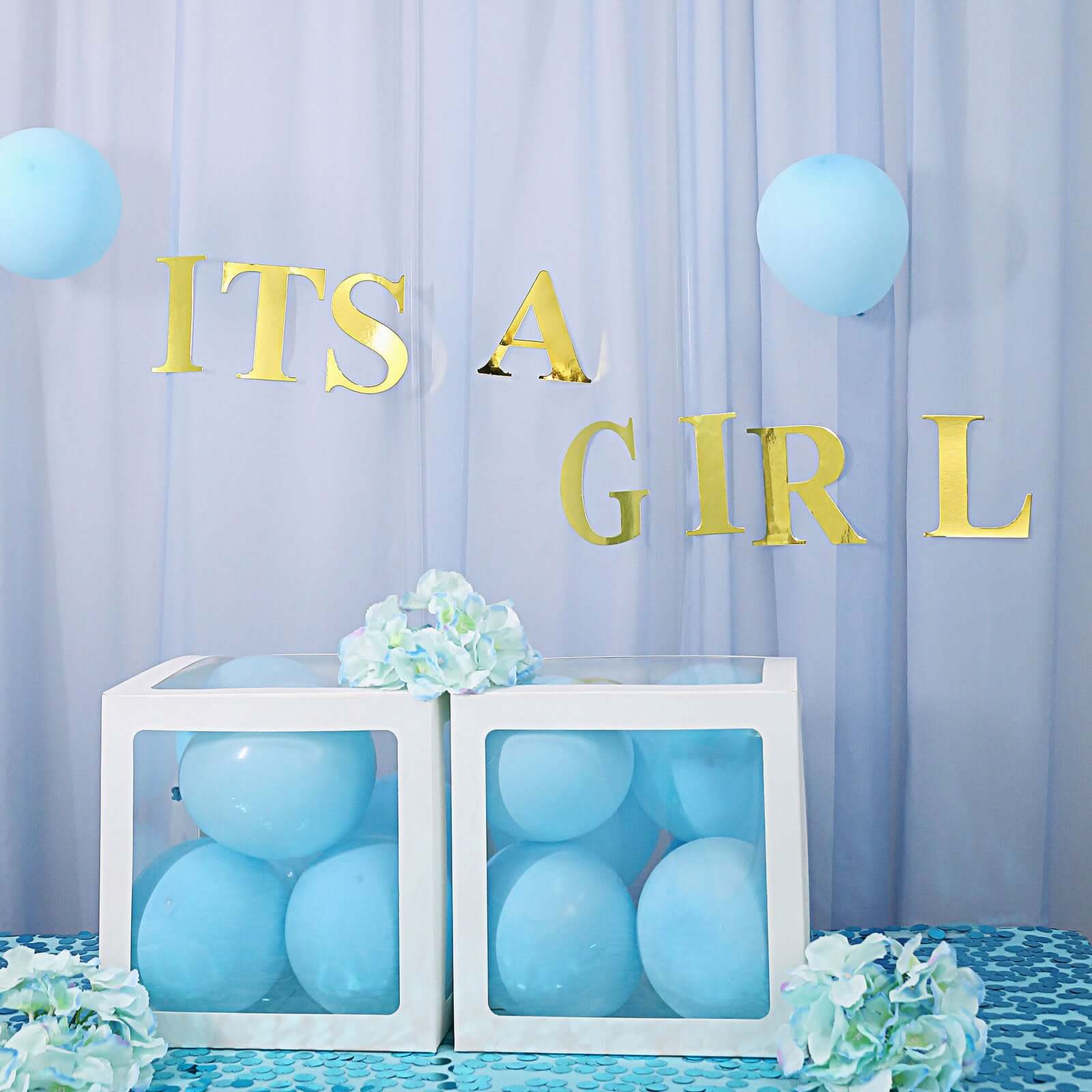 4-Pack Stickers Banner Custom Alphabet "W" Design Gold - Text Stick-On Decorative Letters 5"