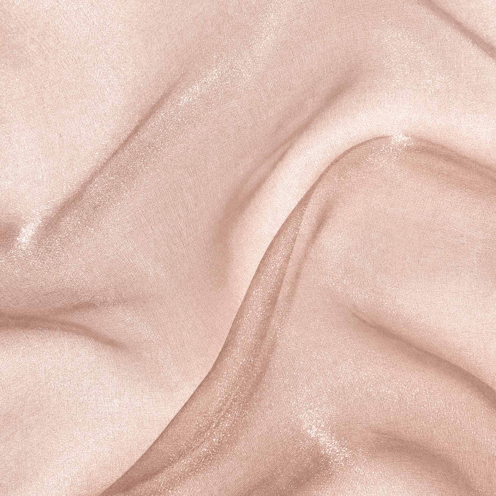 12"x10yd Nude Sheer Chiffon Fabric Bolt, DIY Voile Drapery Fabric