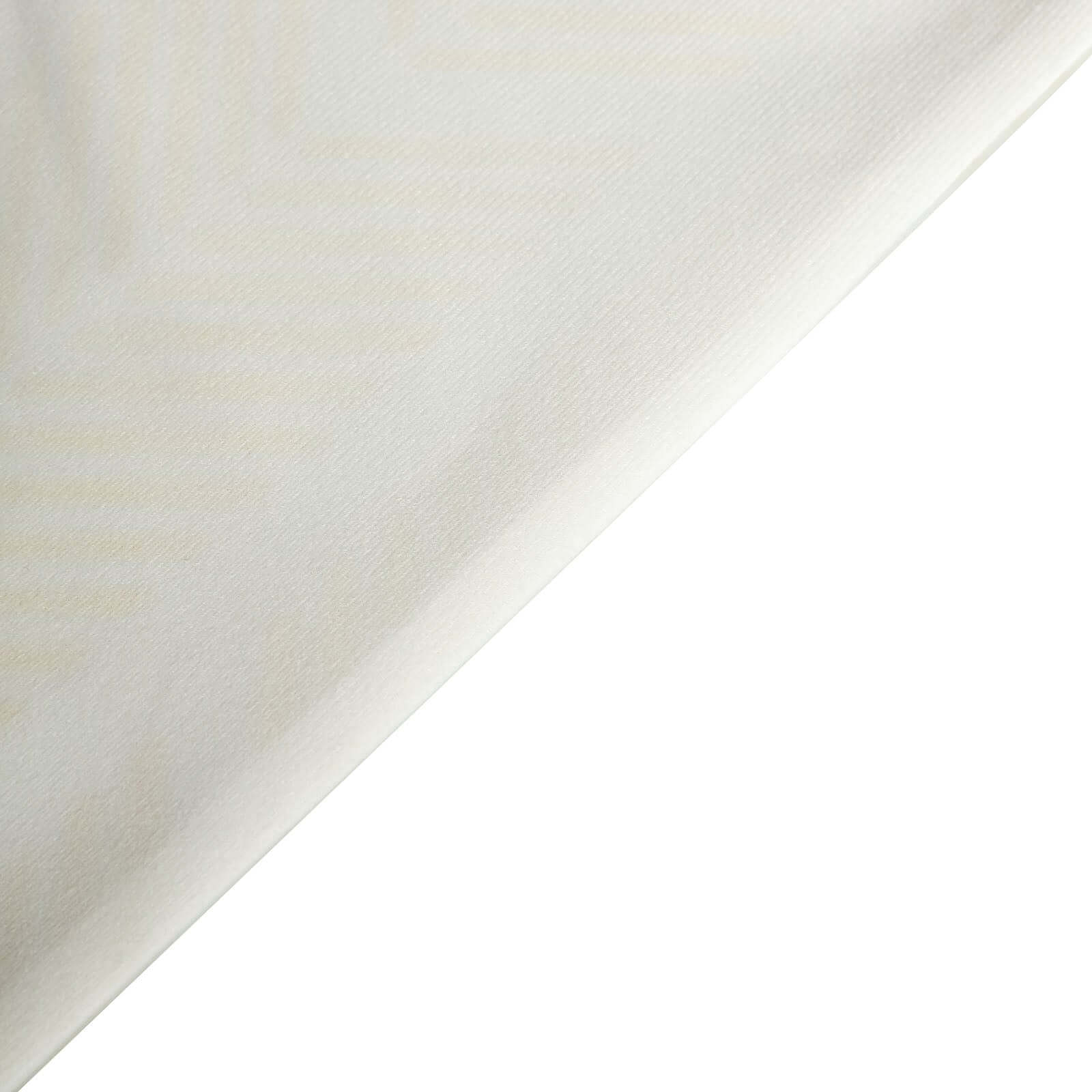 Set Of 4 18" White Gold Foil Geometric Print Throw Pillow Covers, Velvet Square Sofa Cushion Covers