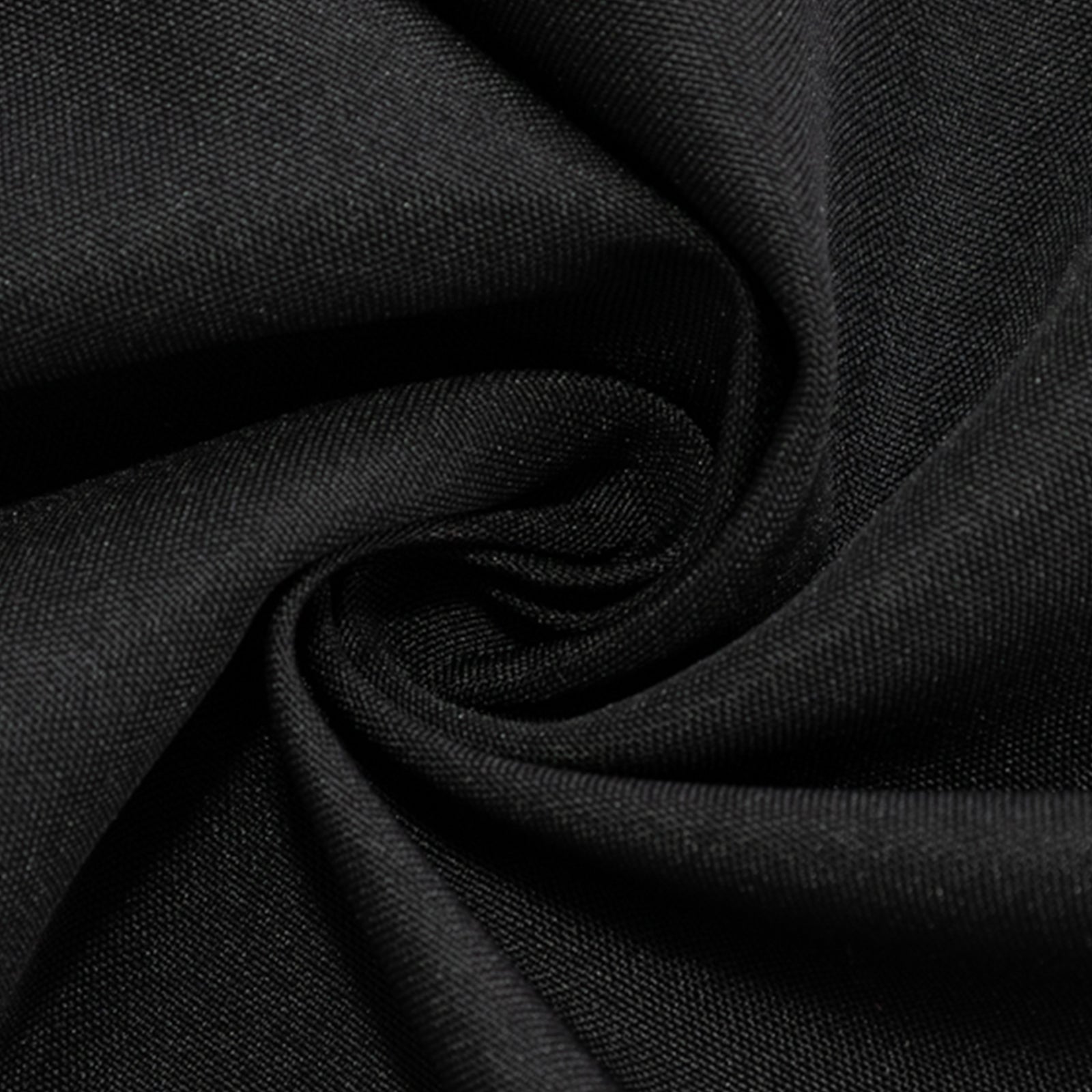 Fire Retardant Premium Polyester 60"x102" Rectangular Tablecloth Black - High-Performance Table Cover