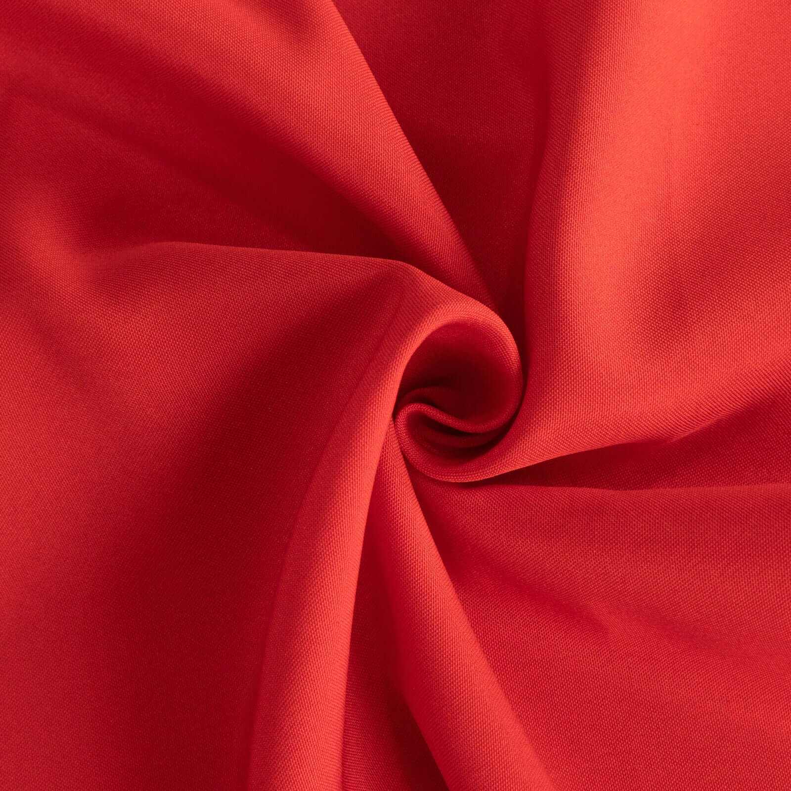 Premium Polyester 108" Round Tablecloth Red - Wrinkle-Resistant 220GSM Table Cover