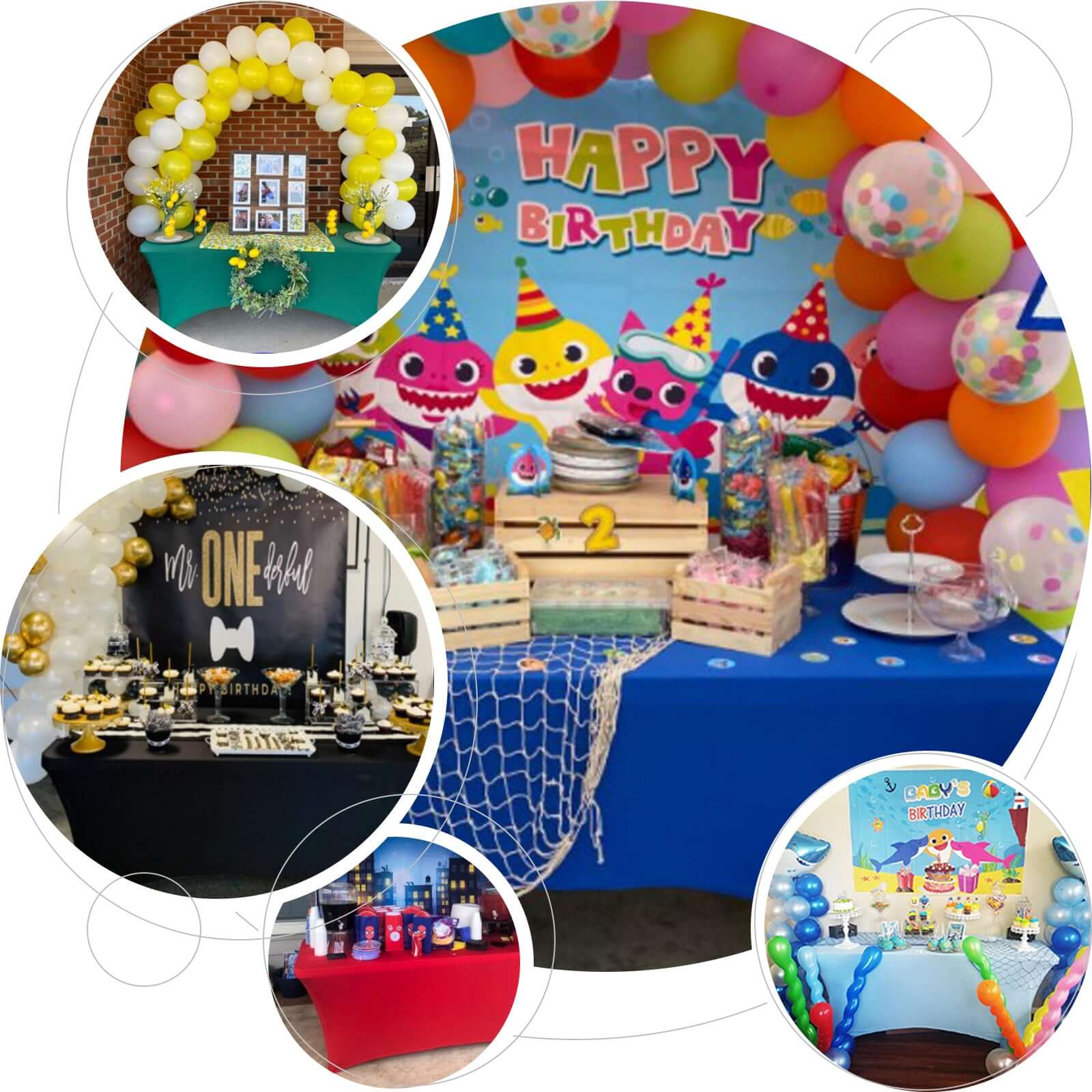 Stretch Spandex 96"x30" Rectangle Table Cover Silver - Durable Form-Fitting Tablecloth