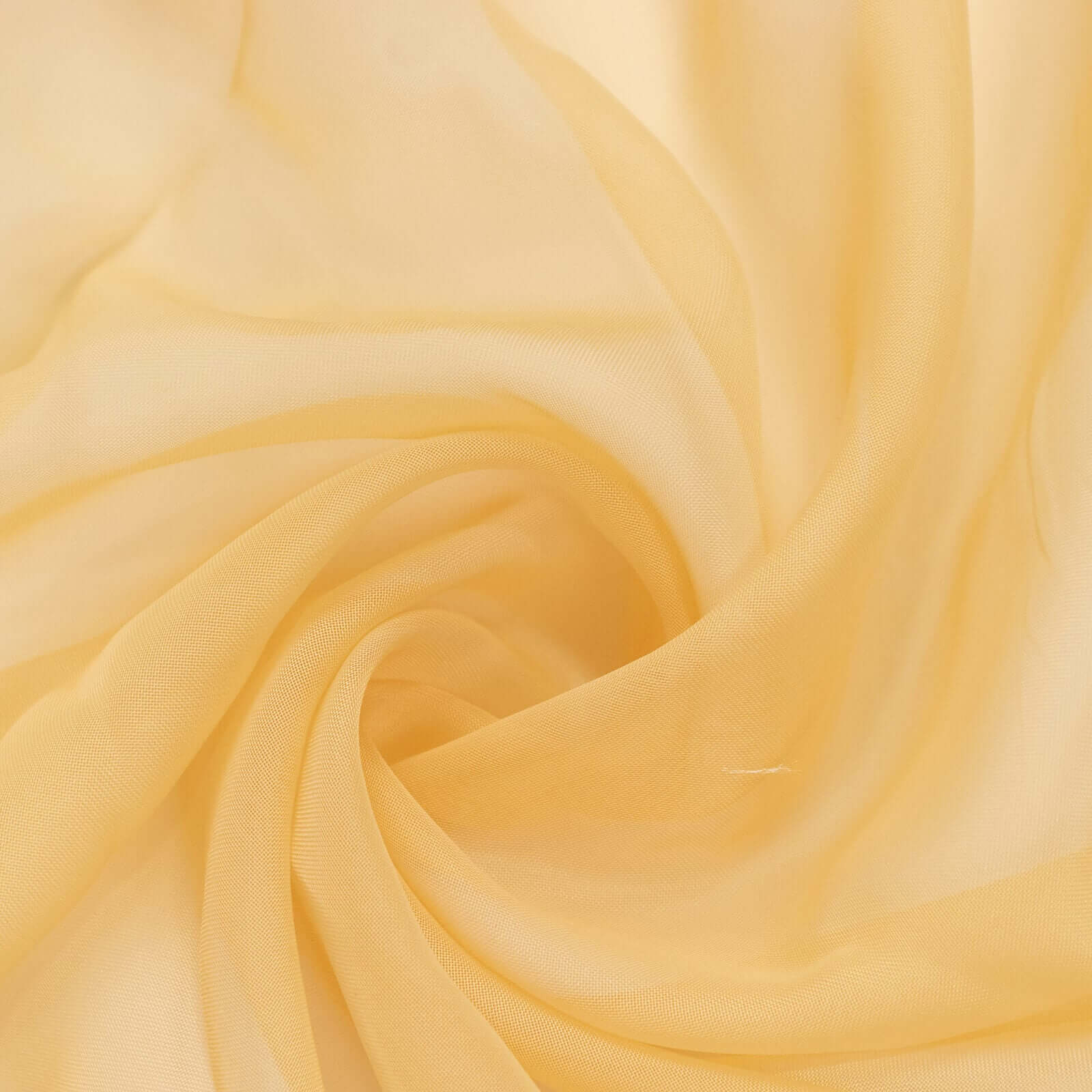 5ftx32ft Champagne Chiffon Curtain Panel, Durable Flame Resistant Backdrop Ceiling Drapery With Rod Pocket