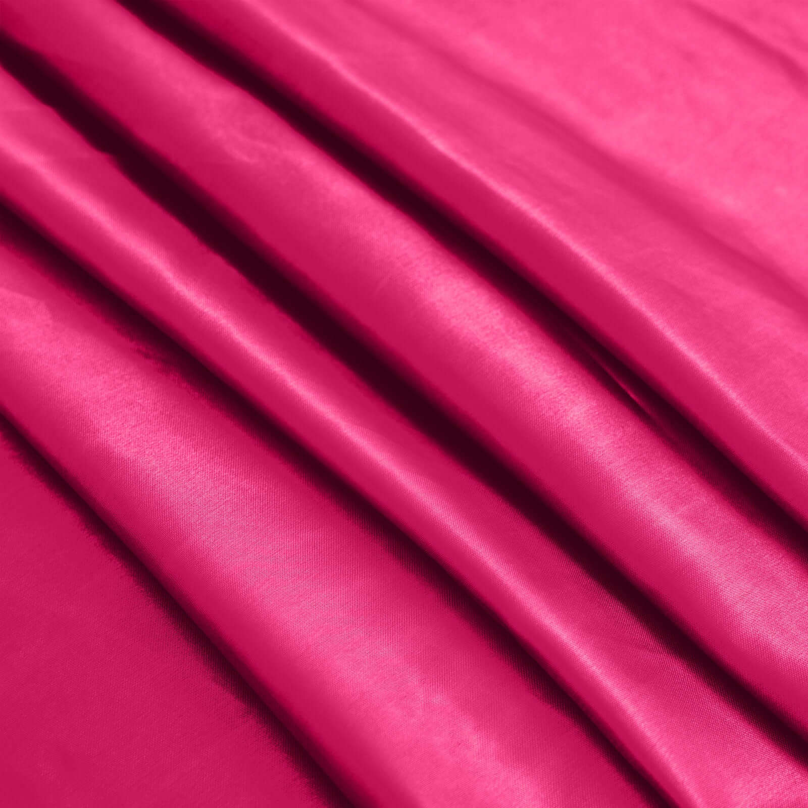 Satin 120" Round Tablecloth Fuchsia - Stylish Seamless Table Cover