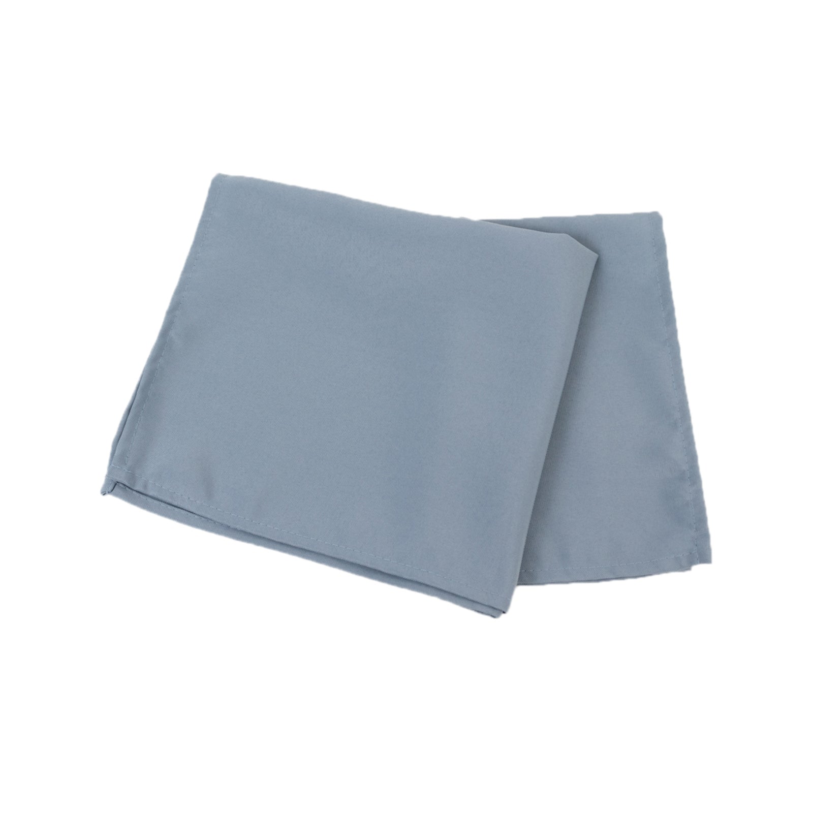 5 Pack Premium Polyester 20"x20" Napkins Dusty Blue - Wrinkle-Resistant & Durable Dinner Napkins