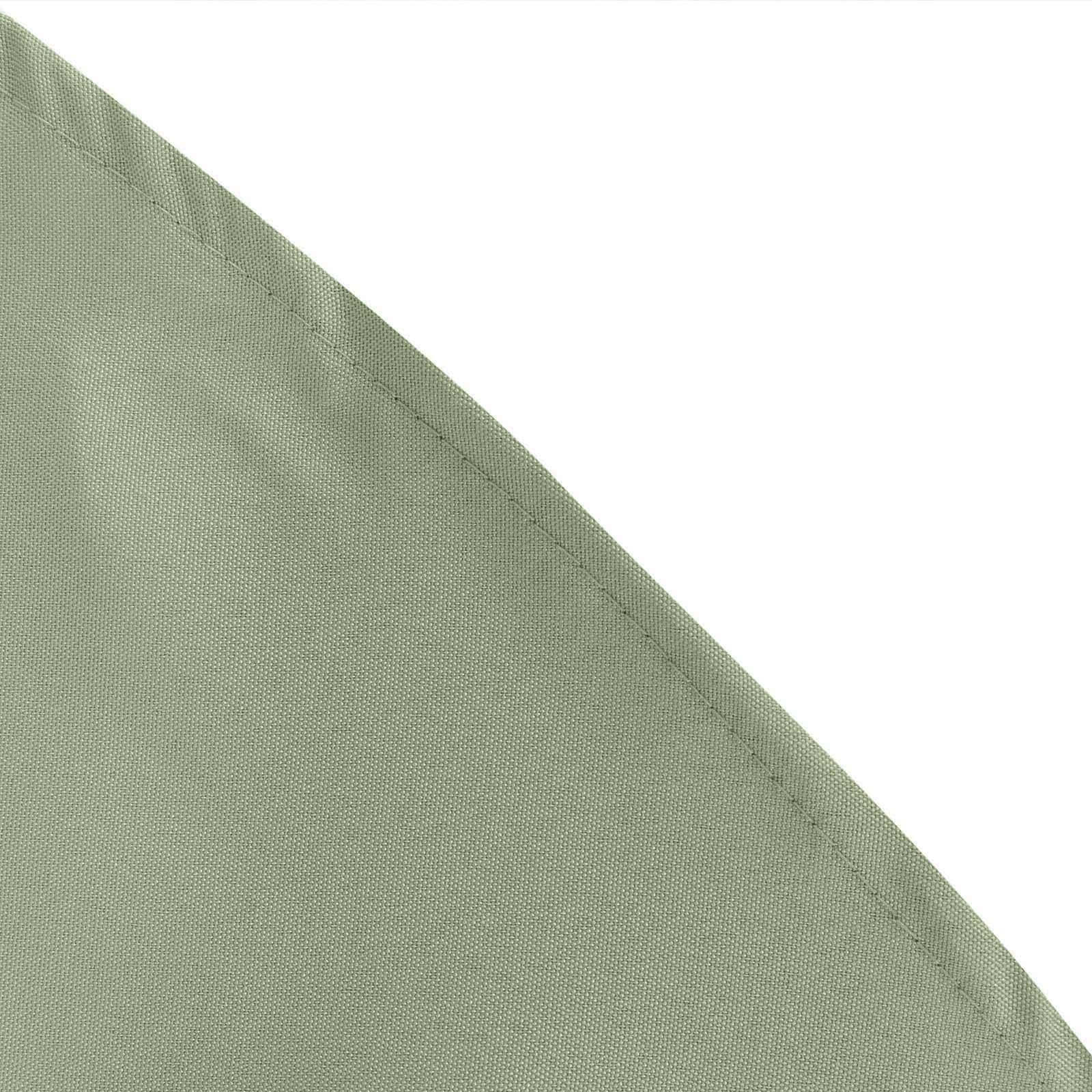 Polyester 90"x90" Table Overlay Square Tablecloth Dusty Sage Green - Wrinkle-Resistant & Durable Table Cover