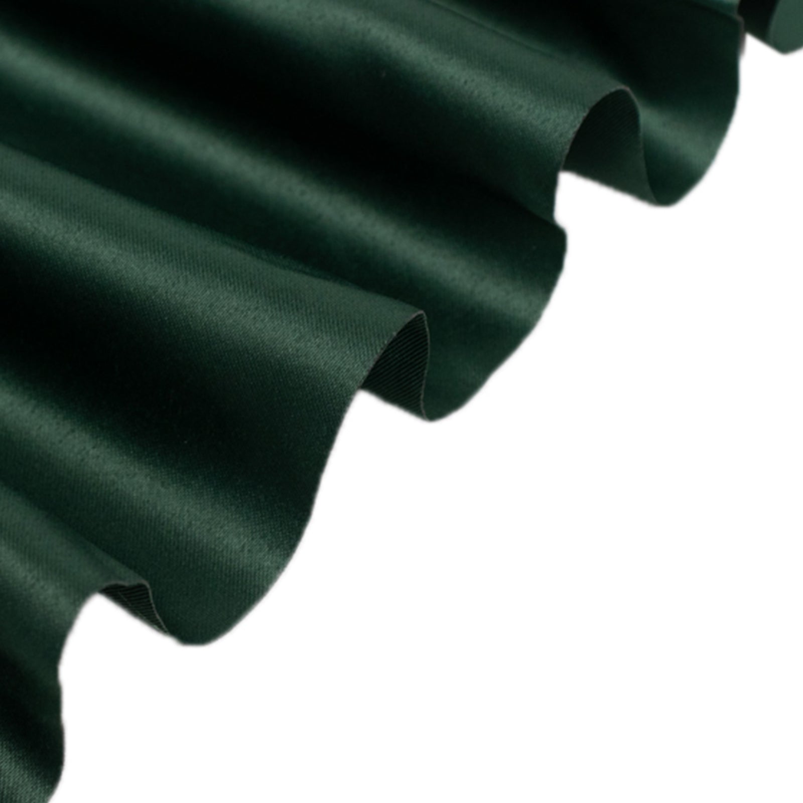 54"x10 Yards Hunter Emerald Green Lamour Satin Fabric Bolt, Heavy Matte Satin Fabric By The Yard