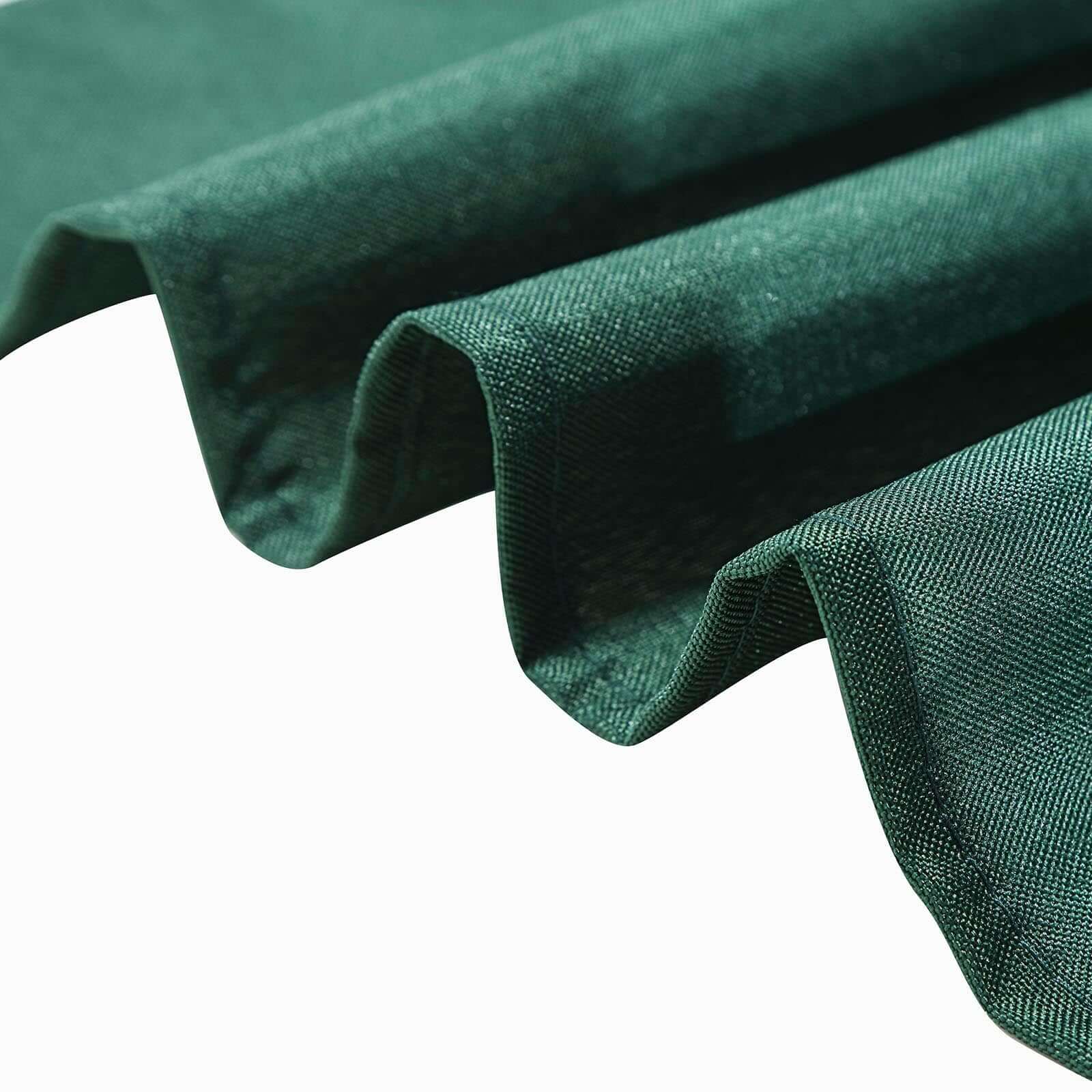 5 Pack Polyester Chair Sashes Hunter Emerald Green 6"x108"