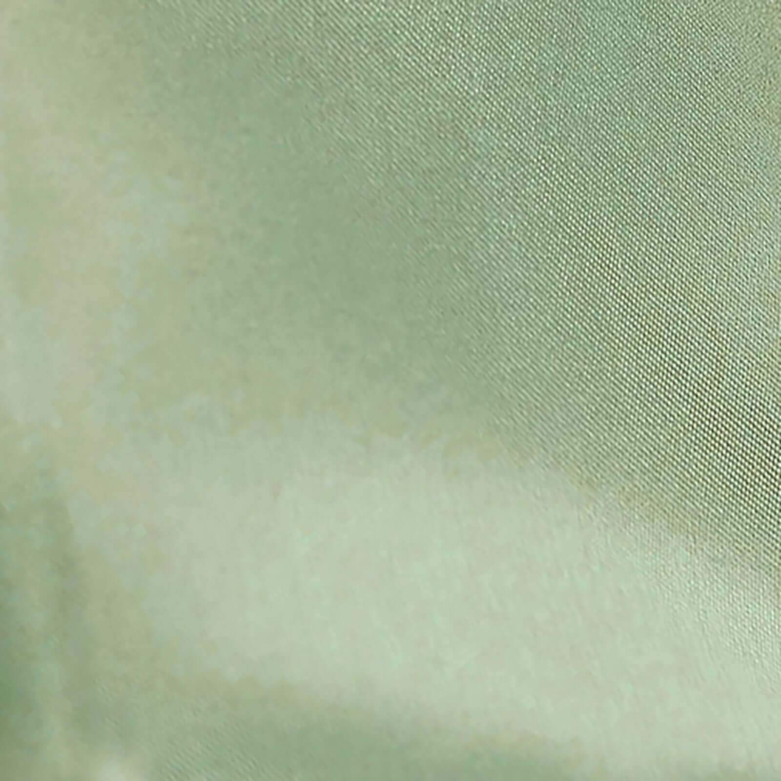 5 Pack Satin 20"x20" Napkins Sage Green - Luxurious Shine & Smooth Dinner Napkins