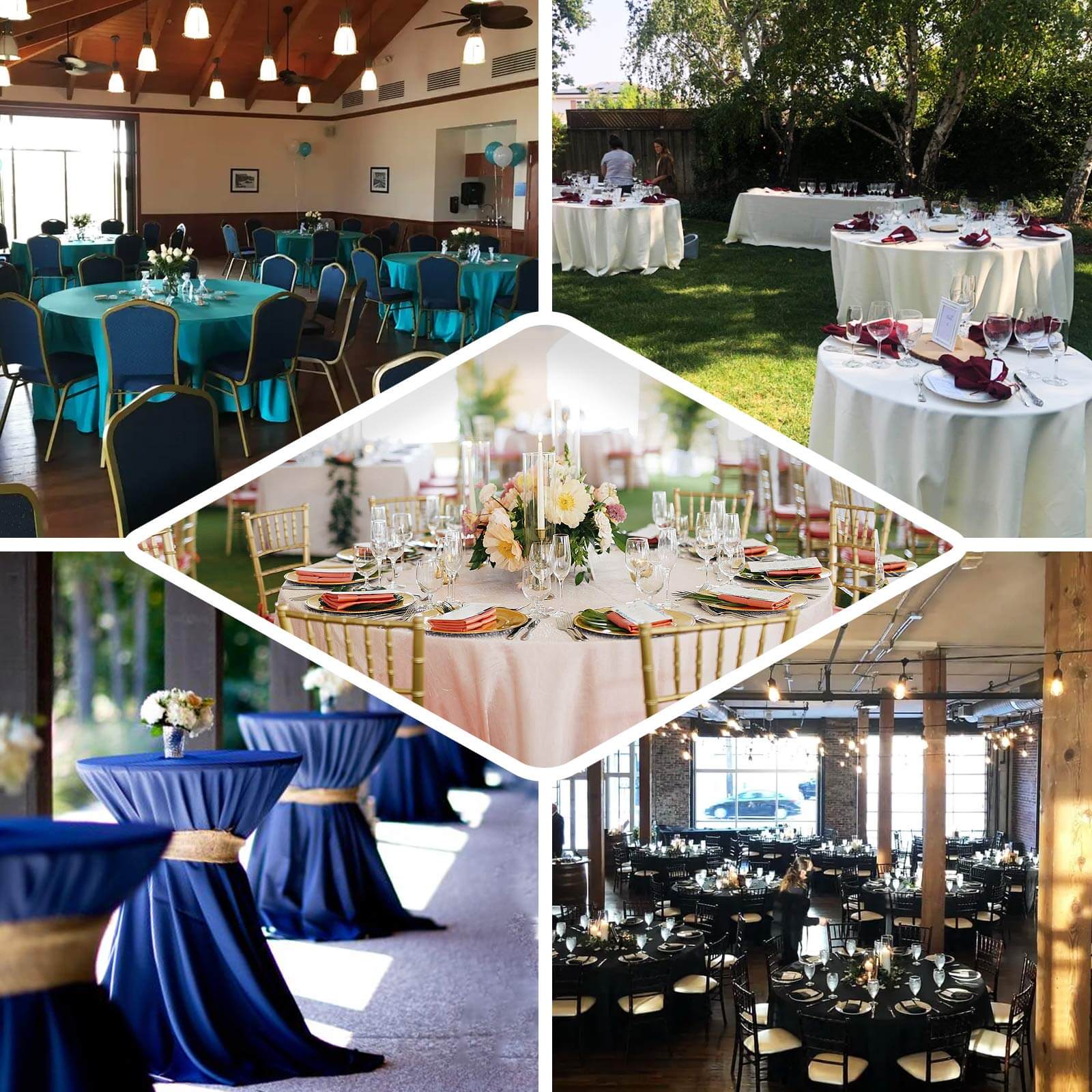 Polyester 132" Round Tablecloth Olive Green - Seamless Chic Table Cover