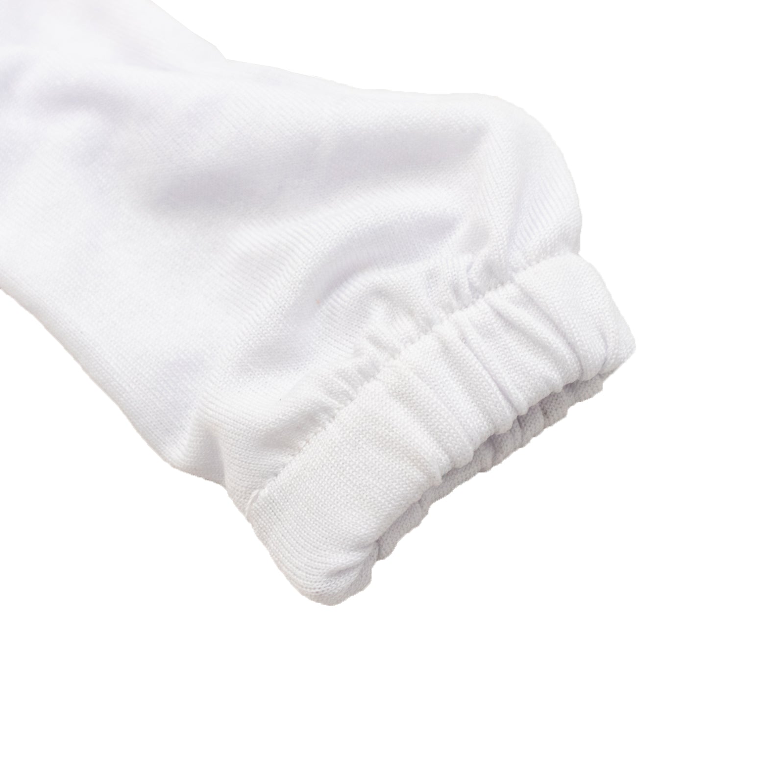 20ft Spandex Upright Pole Cover – White, Stretch Fabric for Curved Aluminum Chandelier Hanger, Pipe & Drape, Lighting & Stage Use, Event Setup