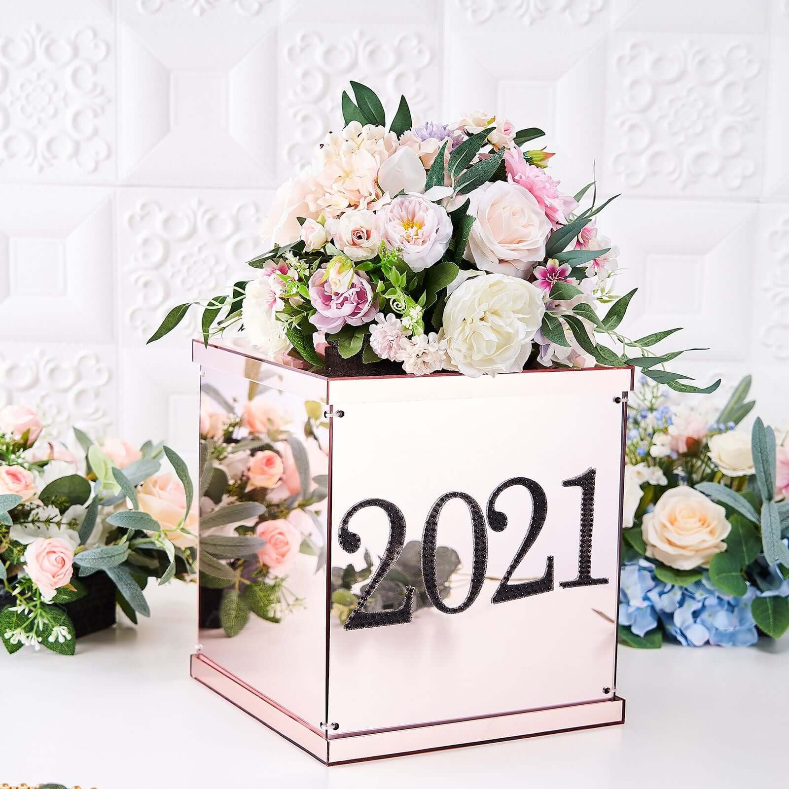 Decorative Rhinestone Number "7" Stickers, Glitter Adhesive Craft Numbers Black DIY Sparkle Embellishments 4"