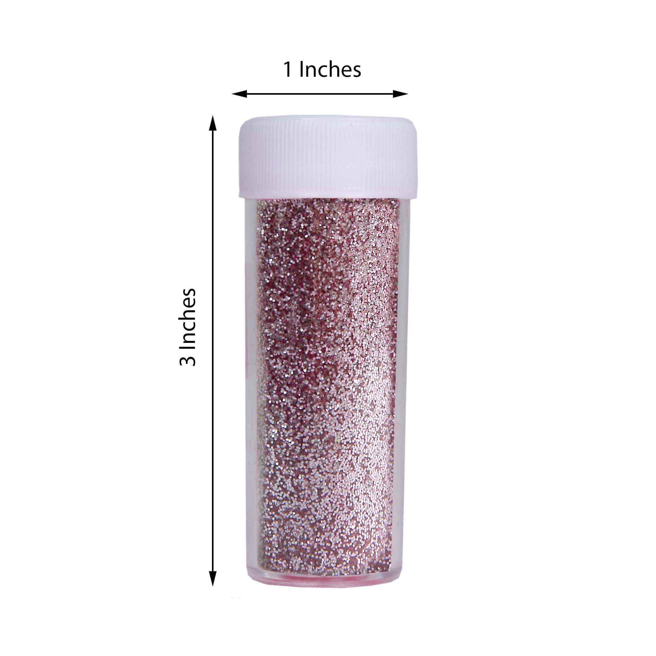 Extra Fine Glitter Powder Metallic Pink - Nontoxic Gliiter Dust with Shaker Lid for Fun DIY Projects Kids' Crafts Resin Art & Festival Decor 23g