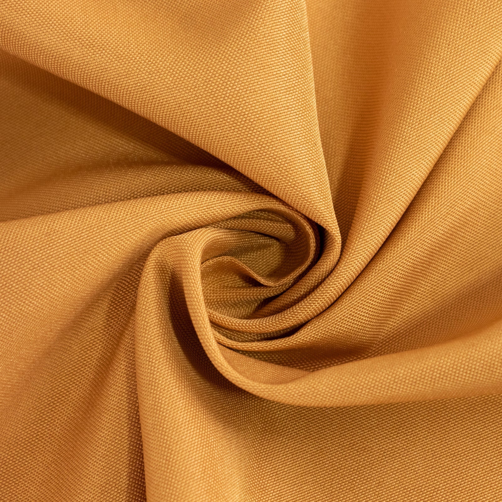 Premium Polyester 120" Round Tablecloth Gold - Seamless 220GSM Wrinkle-Resistant Design for Classy Events