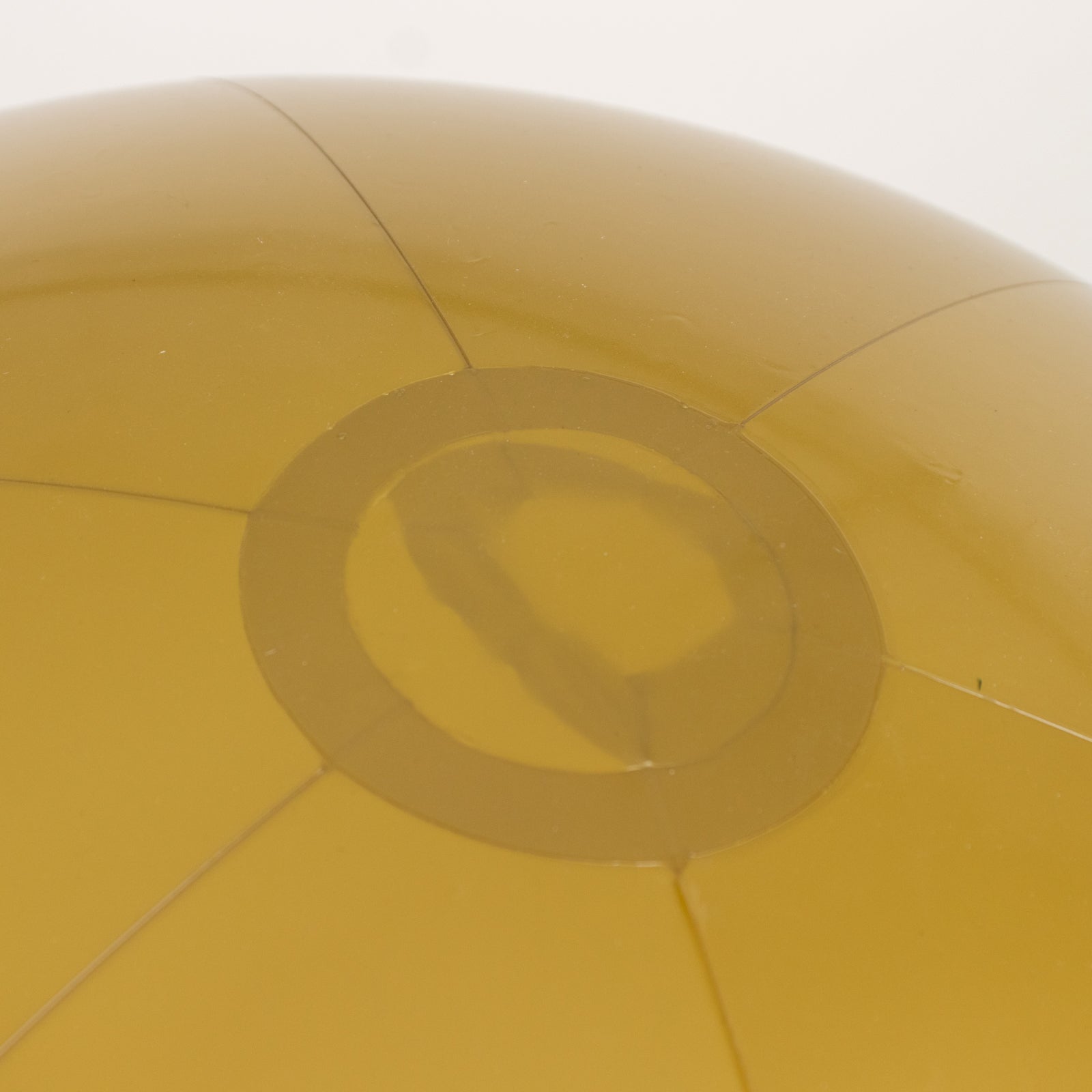 2 Pack 24" Inflatable Gold Decorative Balls - Round Vinyl Pool and Party Balls, Lightweight & Fun