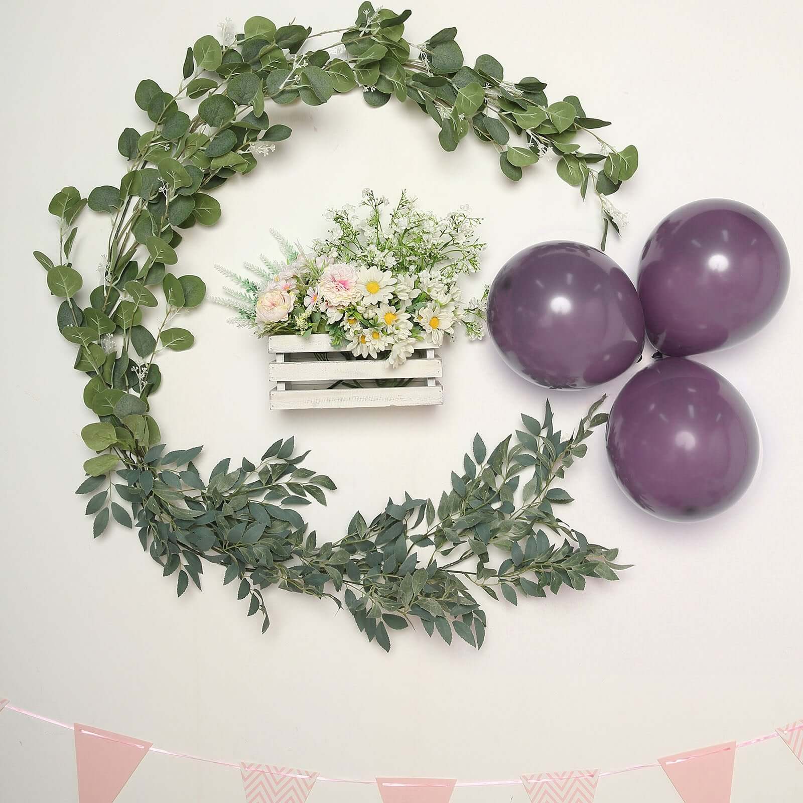 25 Pack 10" Matte Pastel Violet Amethyst Helium Air Latex Balloons