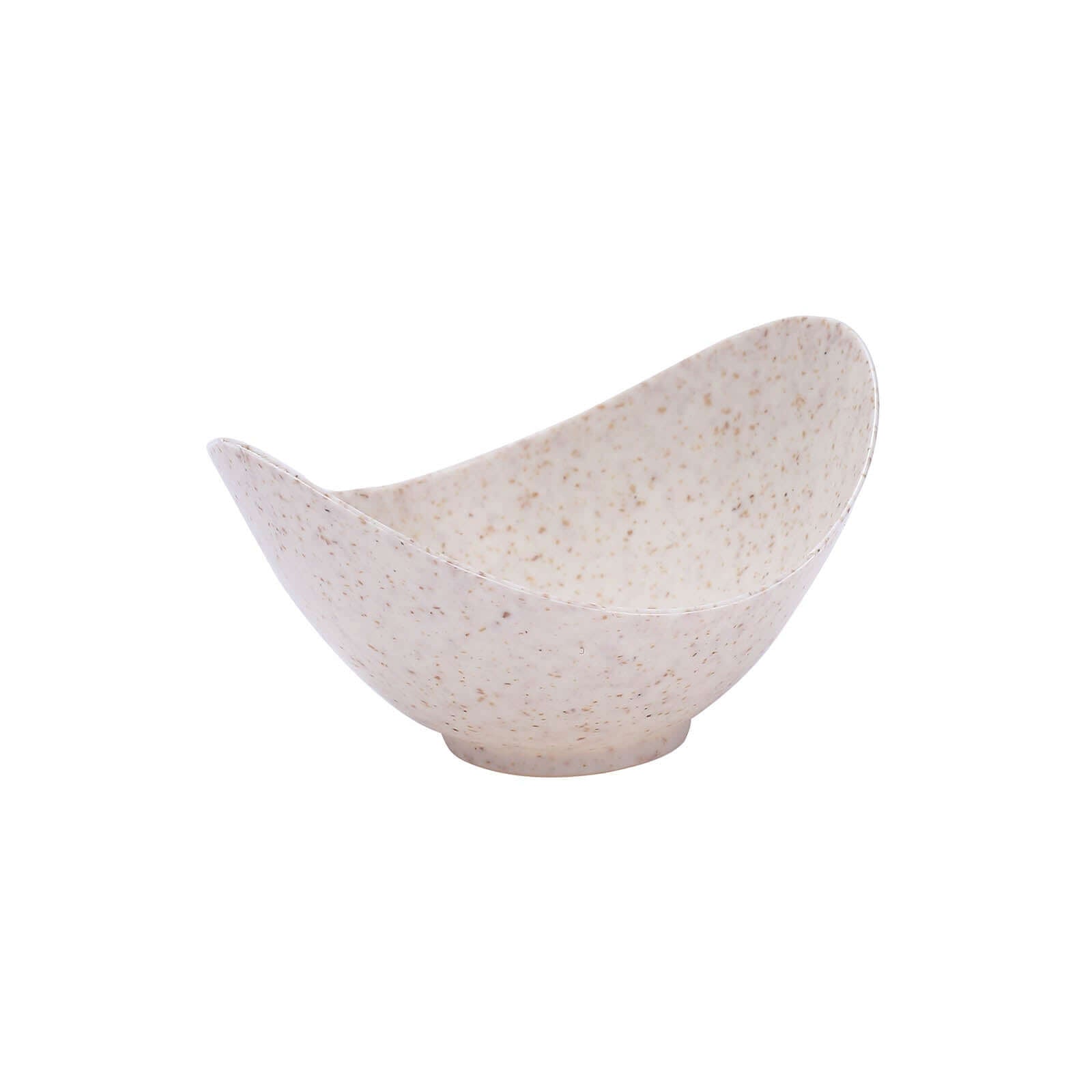 24-Pack Mini Wheat Straw Fiber Dessert Cups Biodegradable Eco-Friendly - Perfect for Ice Cream 3"