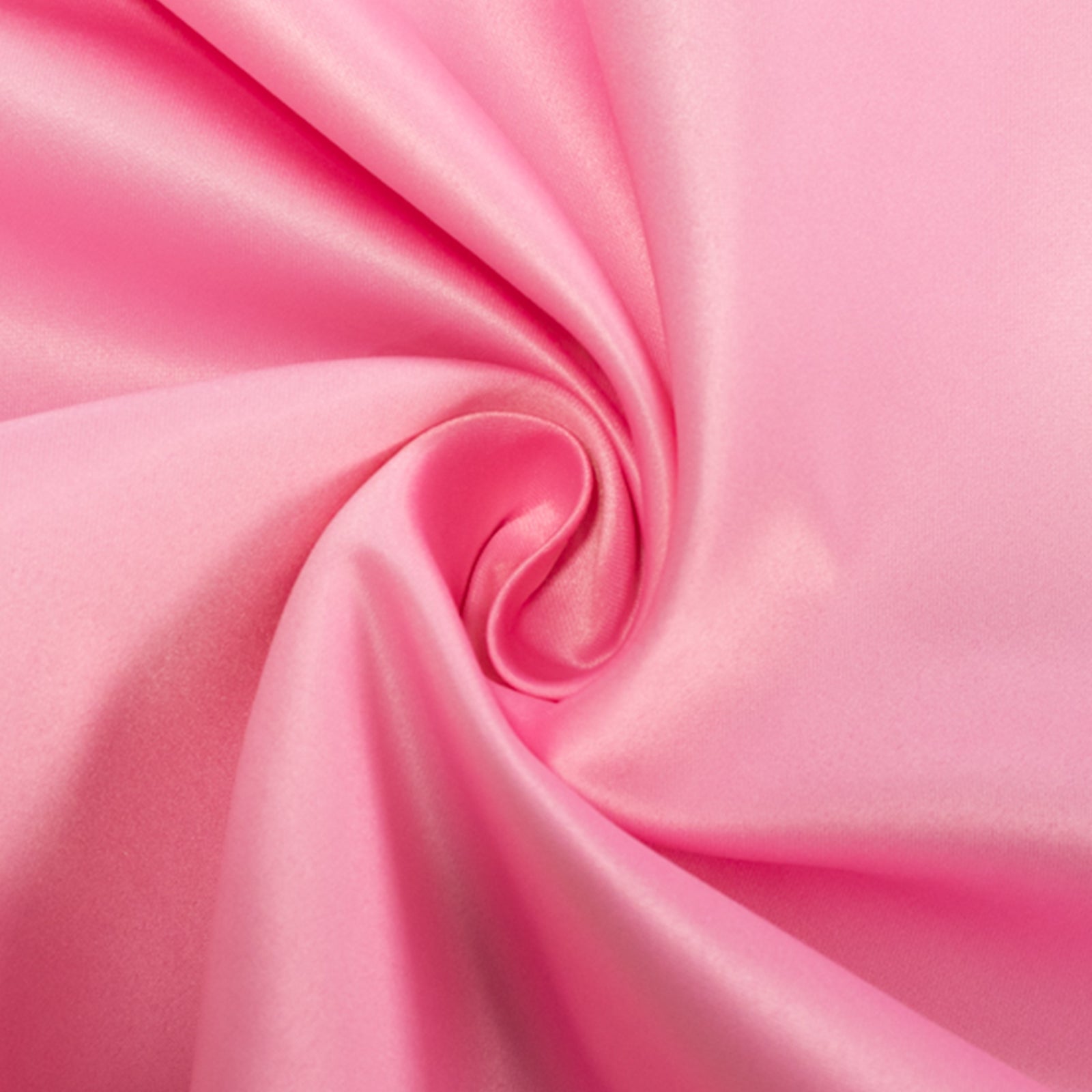 Lamour Satin 60"x102" Rectangle Tablecloth Pink - Durable & Silky Soft Feel Table Cover
