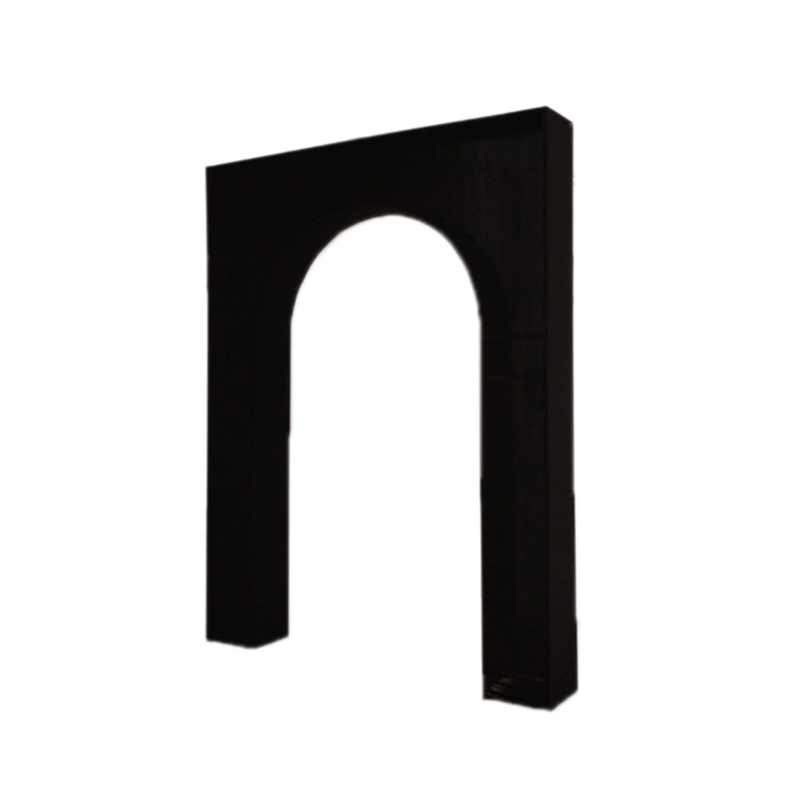 8ft Black Spandex Backdrop Stand Cover for Arc de Triomphe Stand, Stretch Fitted Floral Balloon Frame Wedding Arch Cover