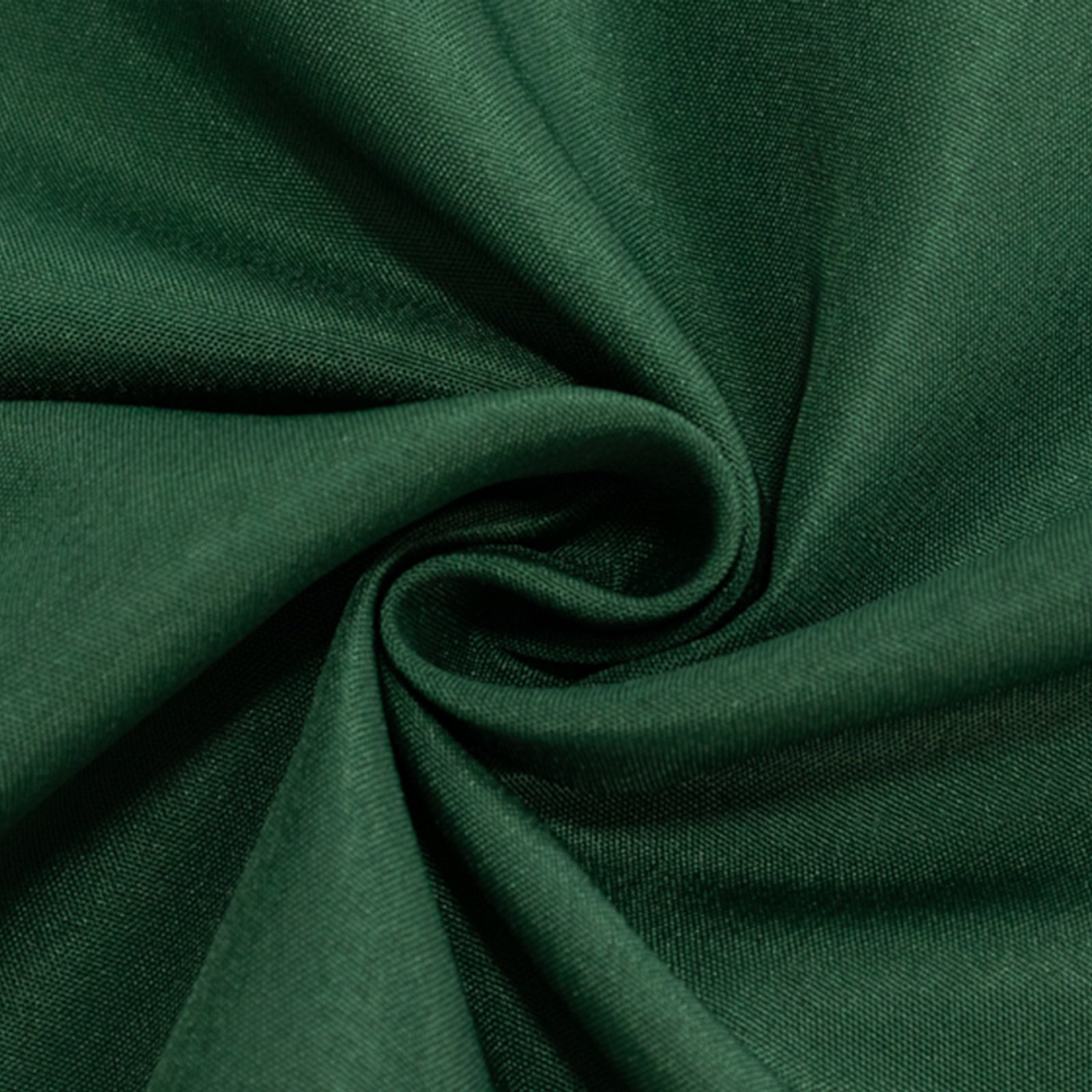 Fitted Polyester 72"x30" Rectangle Tablecloth Hunter Emerald Green - Durable Table Cover