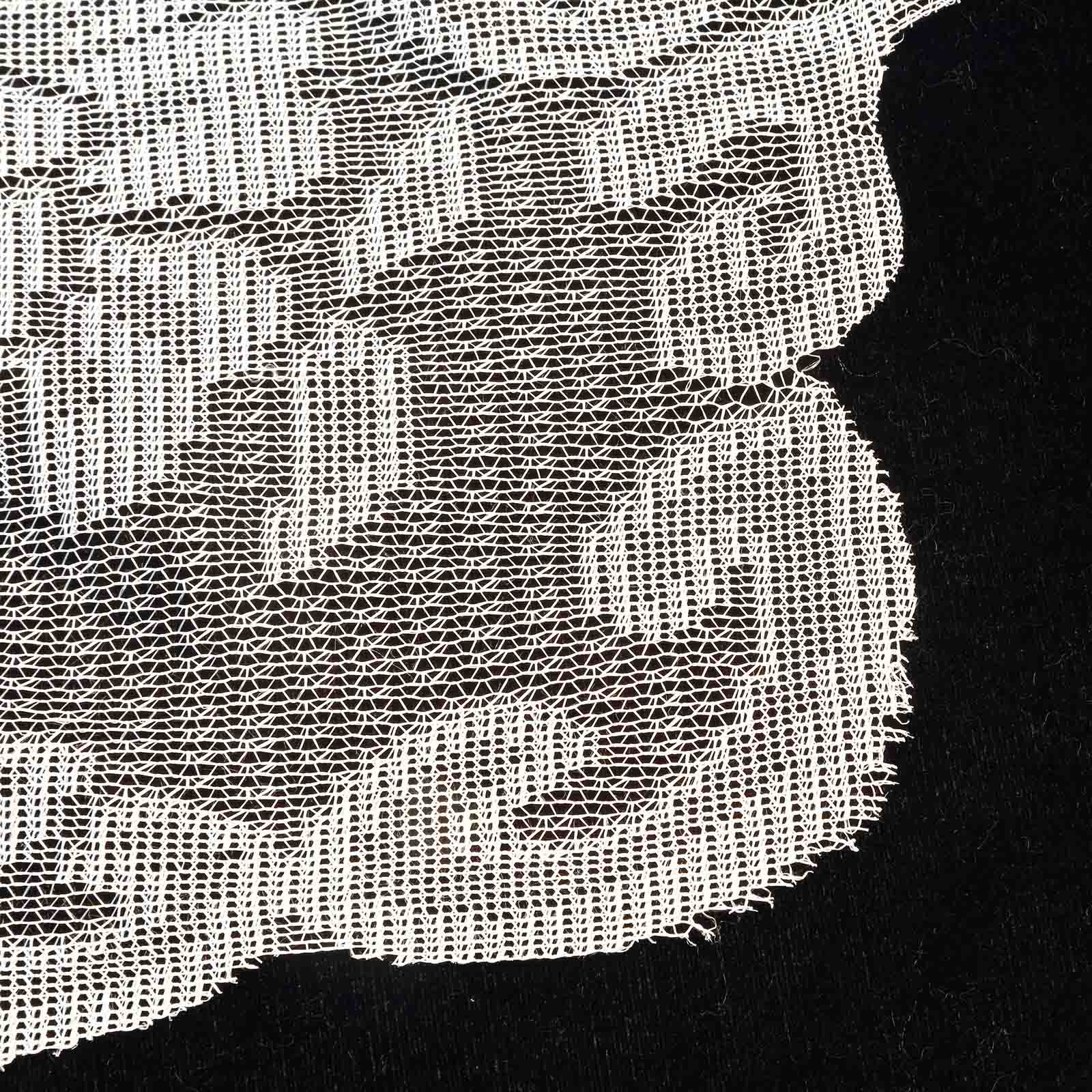 Lace 108" Round Tablecloth Ivory - Premium Design for Formal Table Settings