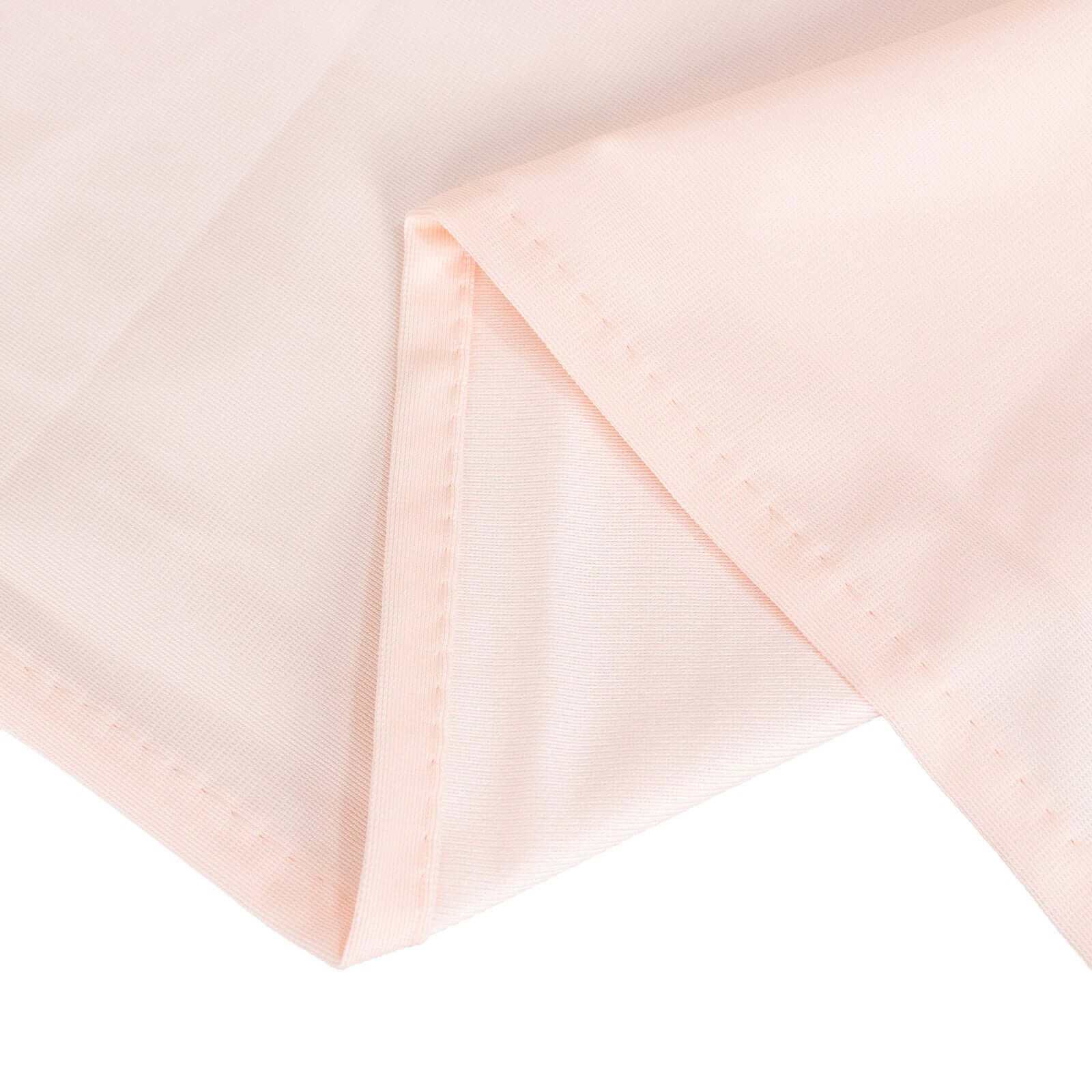 Scuba 70"x70" Table Overlay Square Tablecloth Blush - Wrinkle Free & Stain Resistant Table Cover