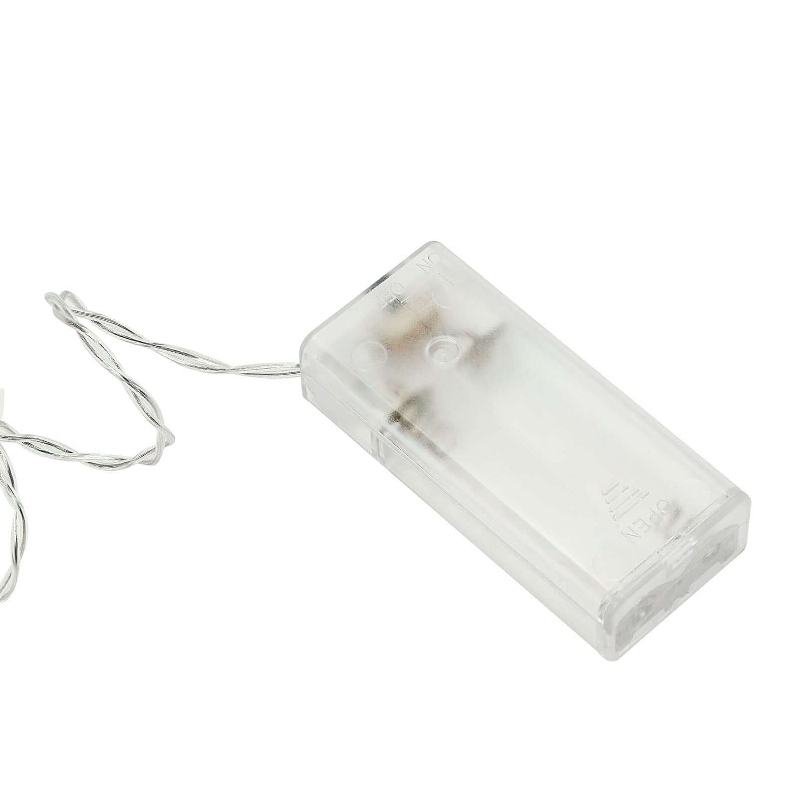 10 LED Fairy String Light Garland Rose Gold Leaves Design Warm White - Battery Operated Party Lights 5ft