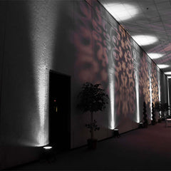 6W Bright White LED Backdrop Uplight, Indoor Outdoor Landscape Spotlight