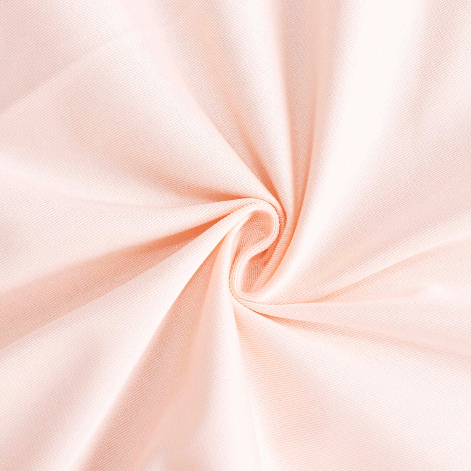 Scuba Rectangular 60"x102" Tablecloth Blush - Wrinkle Free & Stain Resistant Table Cover