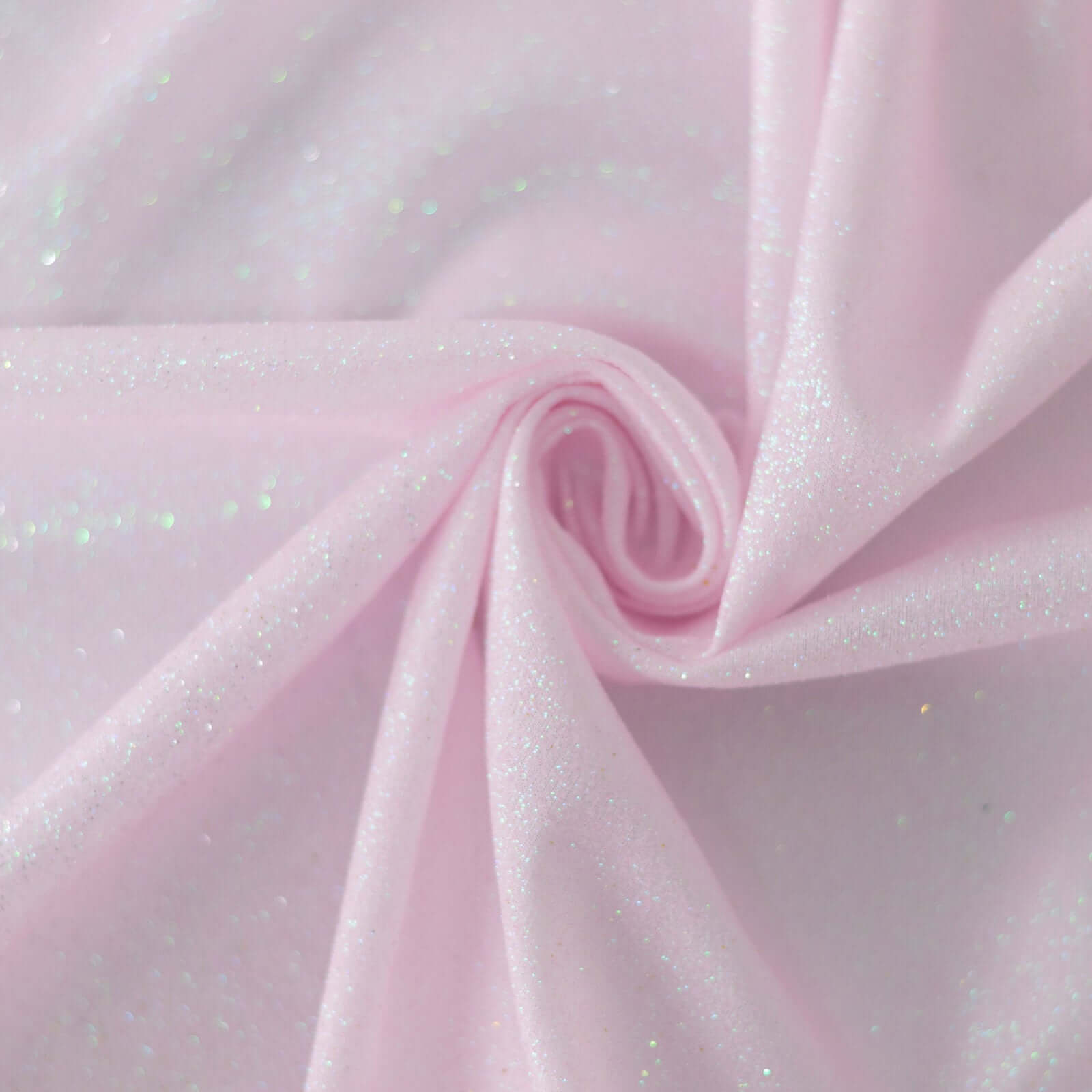 Polyester 72"x72" Table Overlay Square Tablecloth Iridescent - Glitter Sparkle Table Topper