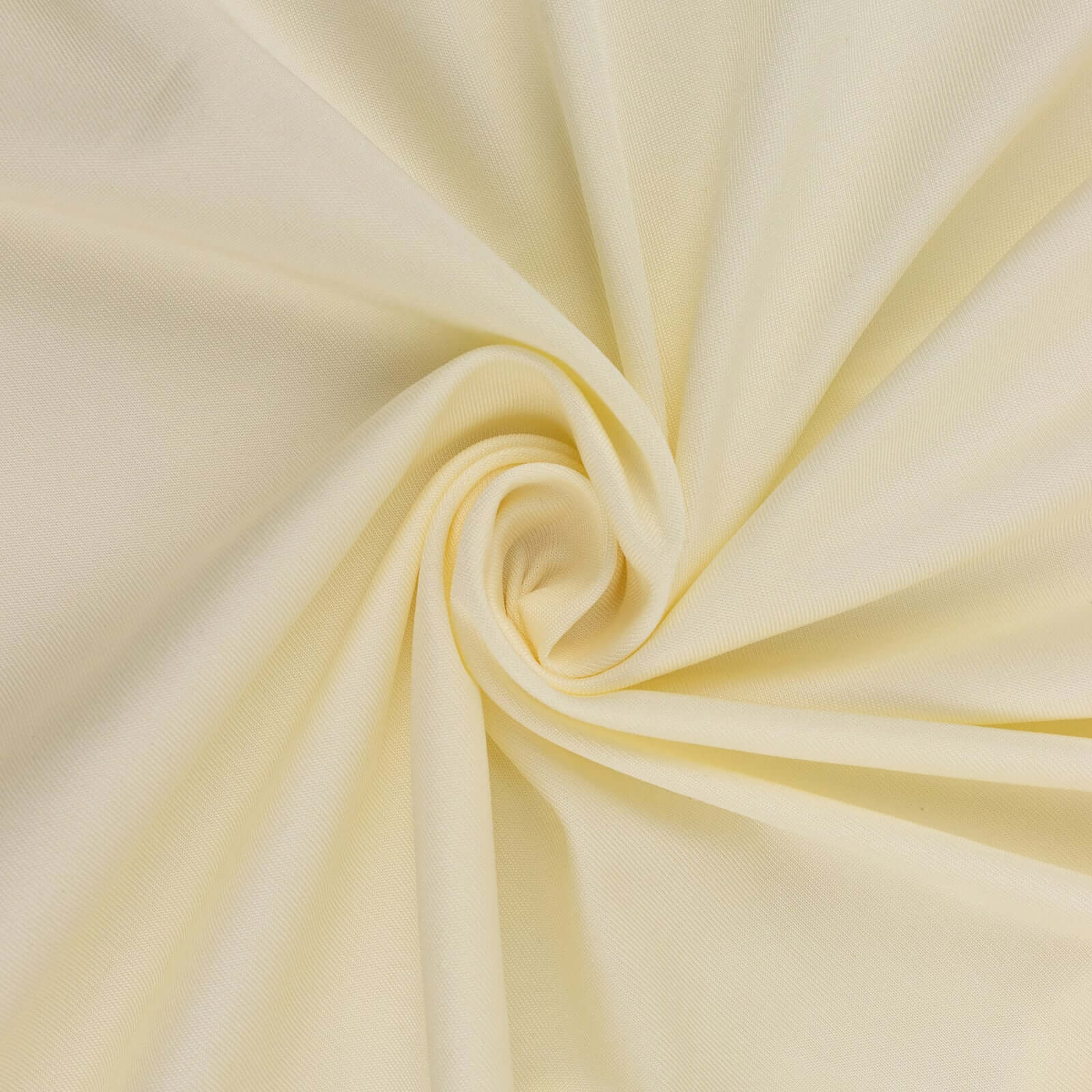 Ivory Spandex 4-Way Stretch Fabric Roll, DIY Craft Fabric Bolt- 60"x10 Yards