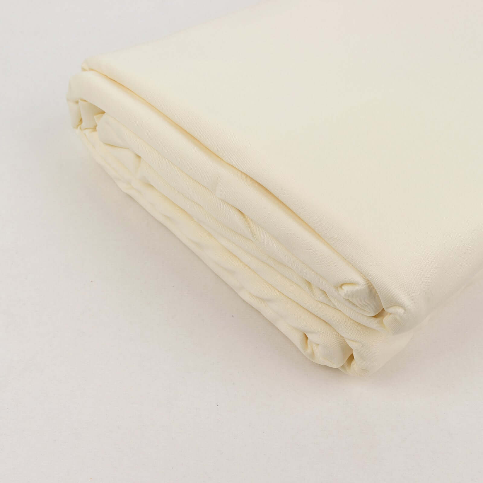 Ivory Spandex 4-Way Stretch Fabric Roll, DIY Craft Fabric Bolt- 60"x10 Yards