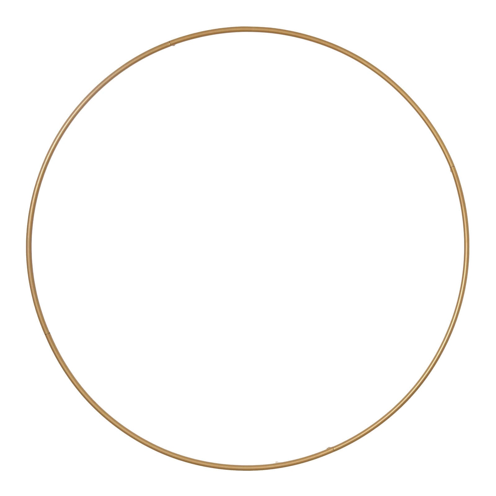 40" Gold Heavy Duty Metal Hoop Wreath, Floral Hoop