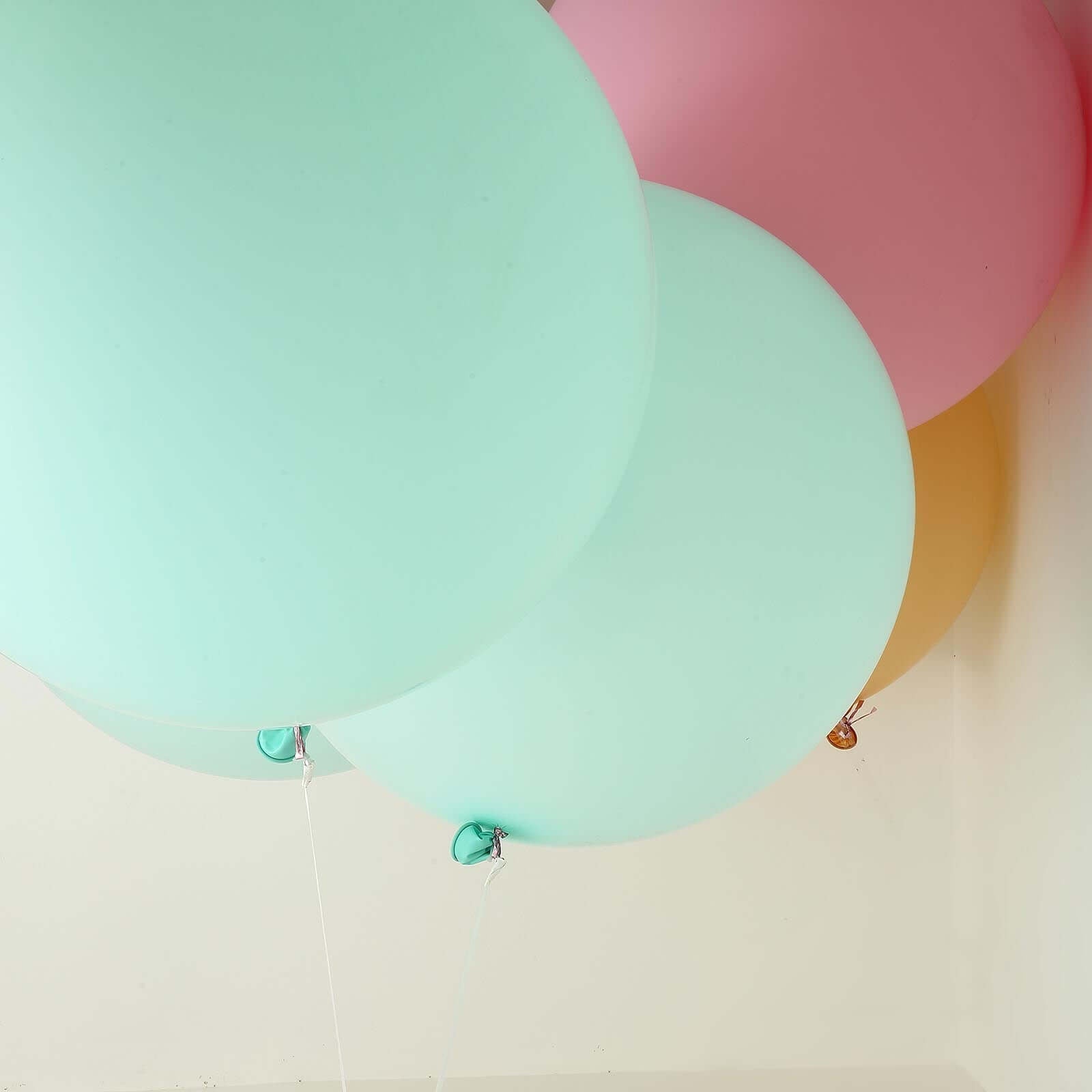 2 Pack 32" Large Matte Pastel Seafoam Helium or Air Latex Balloons